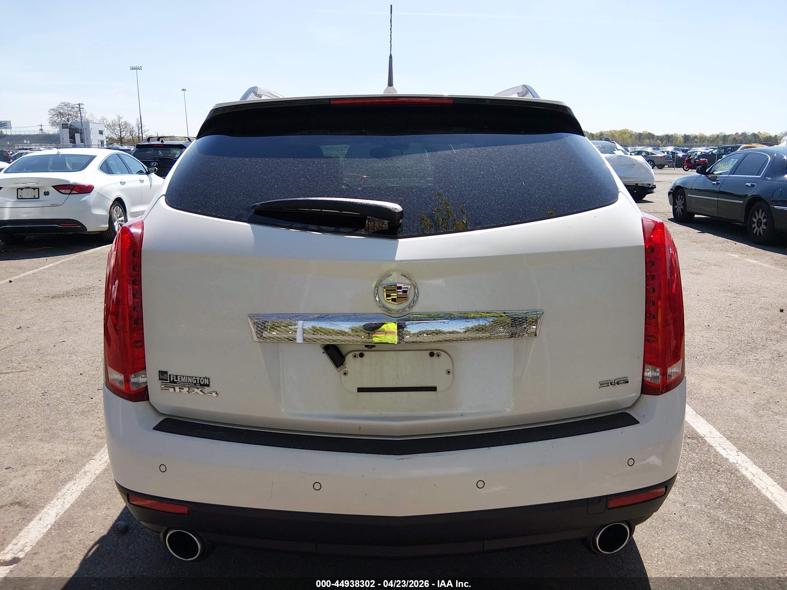2013 Cadillac Srx Luxury Collection White vin: 3GYFNGE39DS629840