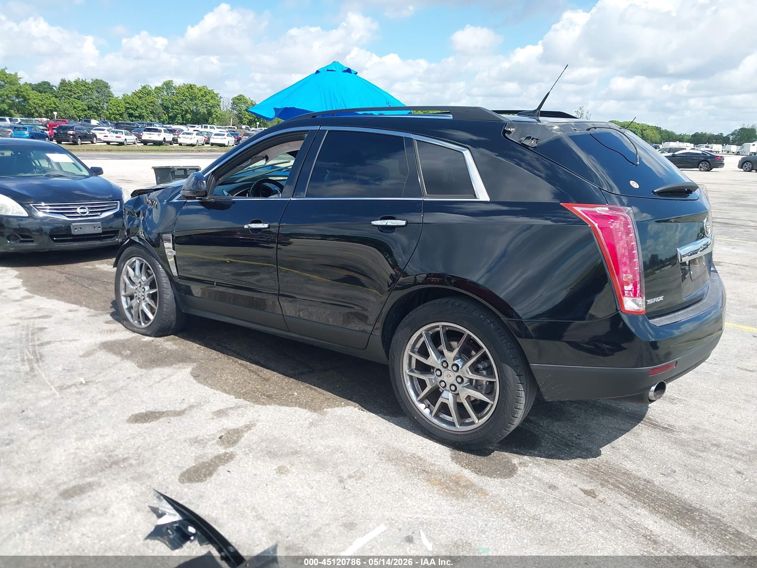 2012 Cadillac Srx Standard Черный vin: 3GYFNGE3XCS642661