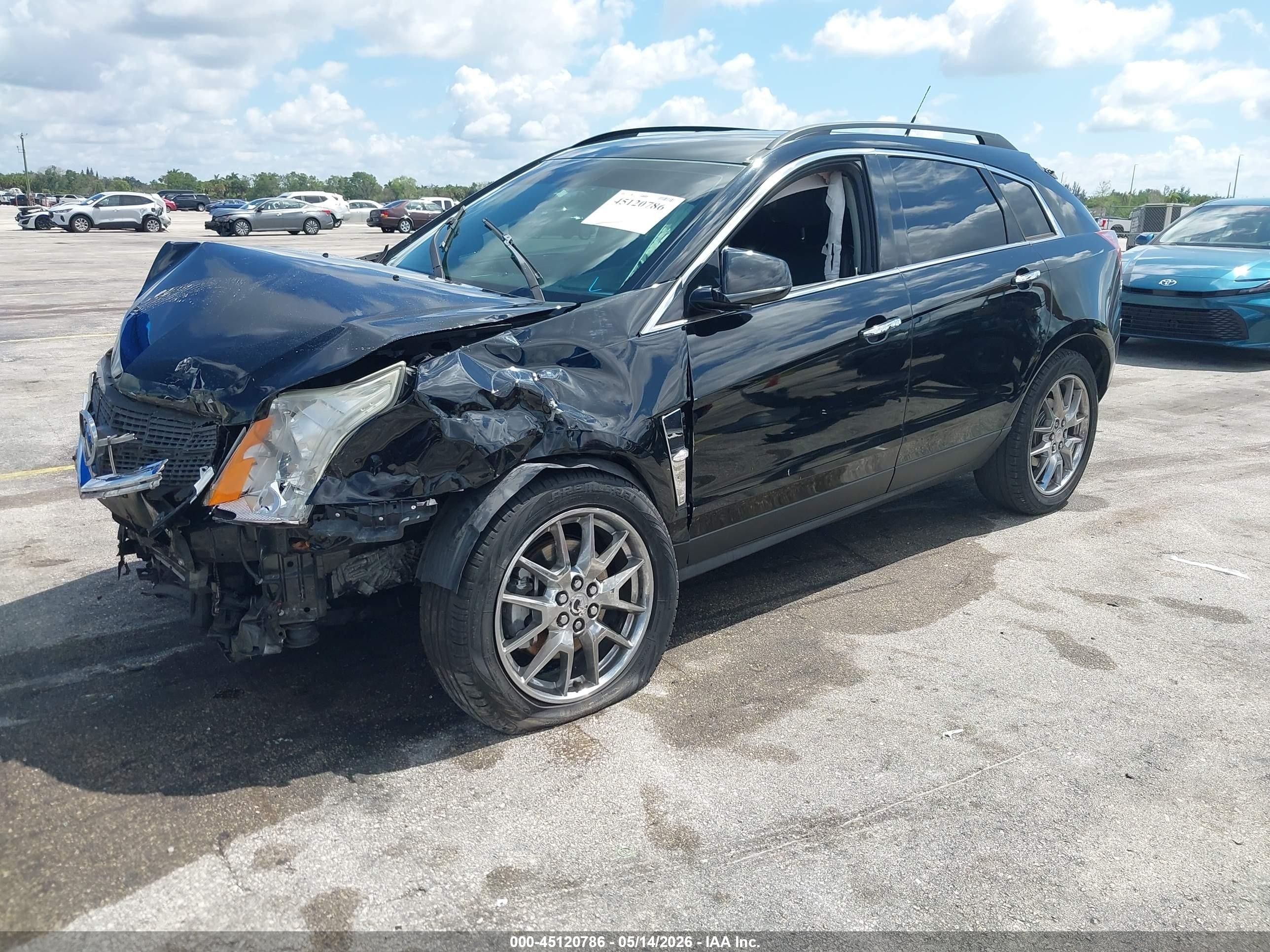 2012 Cadillac Srx Standard Черный vin: 3GYFNGE3XCS642661