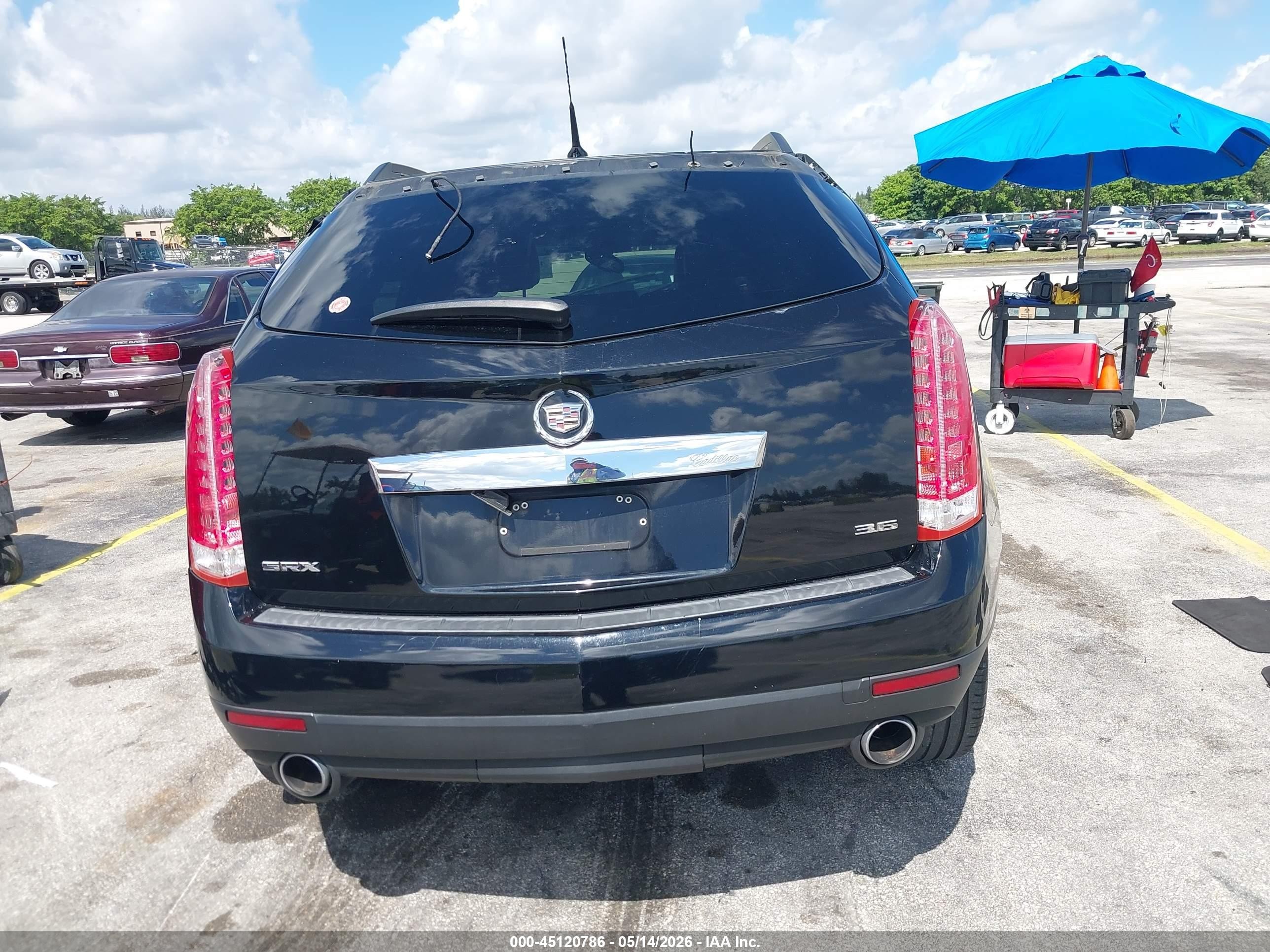 2012 Cadillac Srx Standard Черный vin: 3GYFNGE3XCS642661