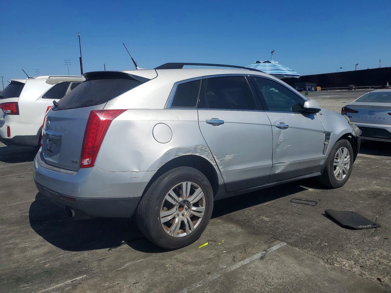 2012 Cadillac Srx Серебряный vin: 3GYFNGE3XCS645771