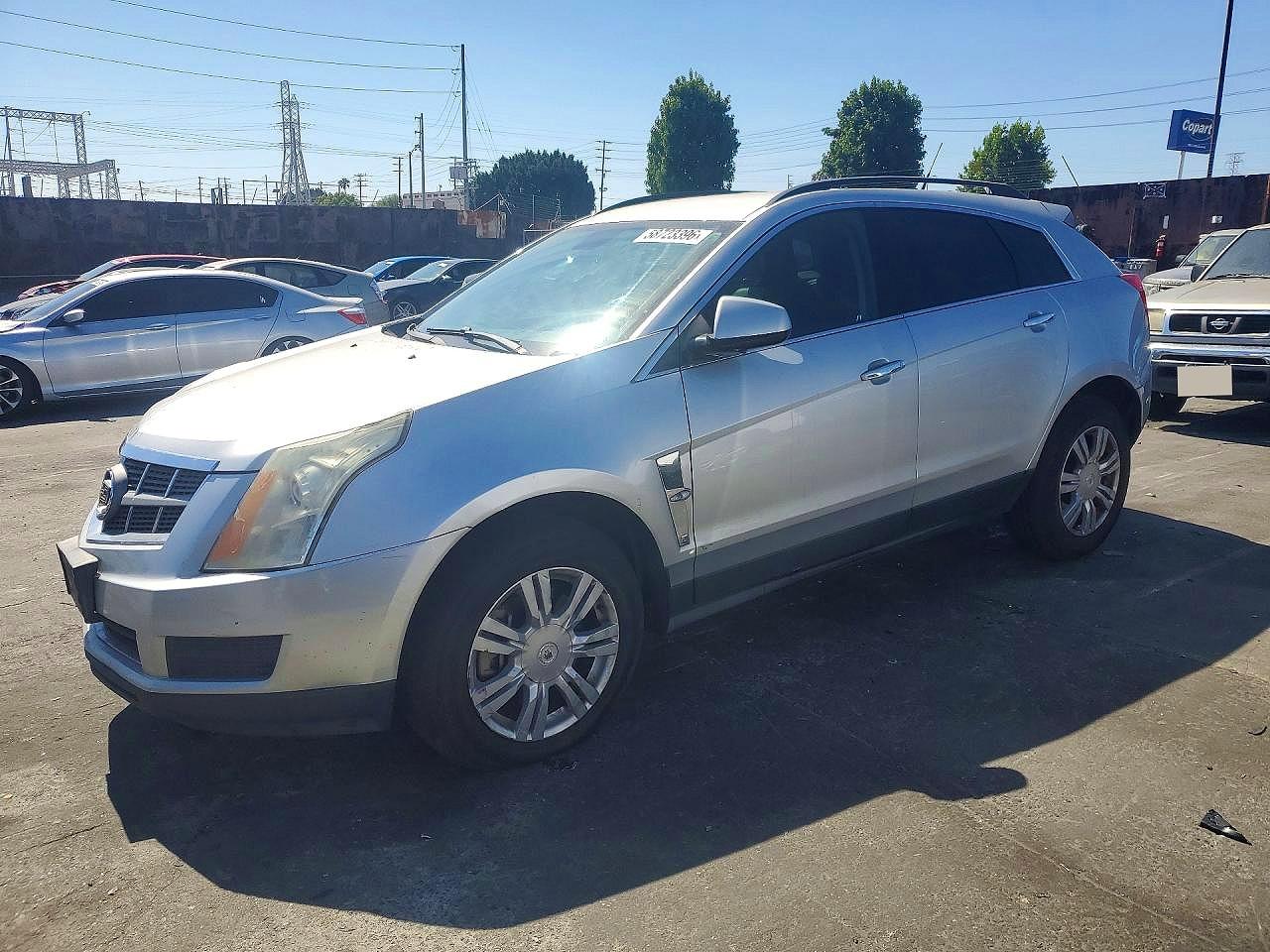 2012 Cadillac Srx Silver vin: 3GYFNGE3XCS645771