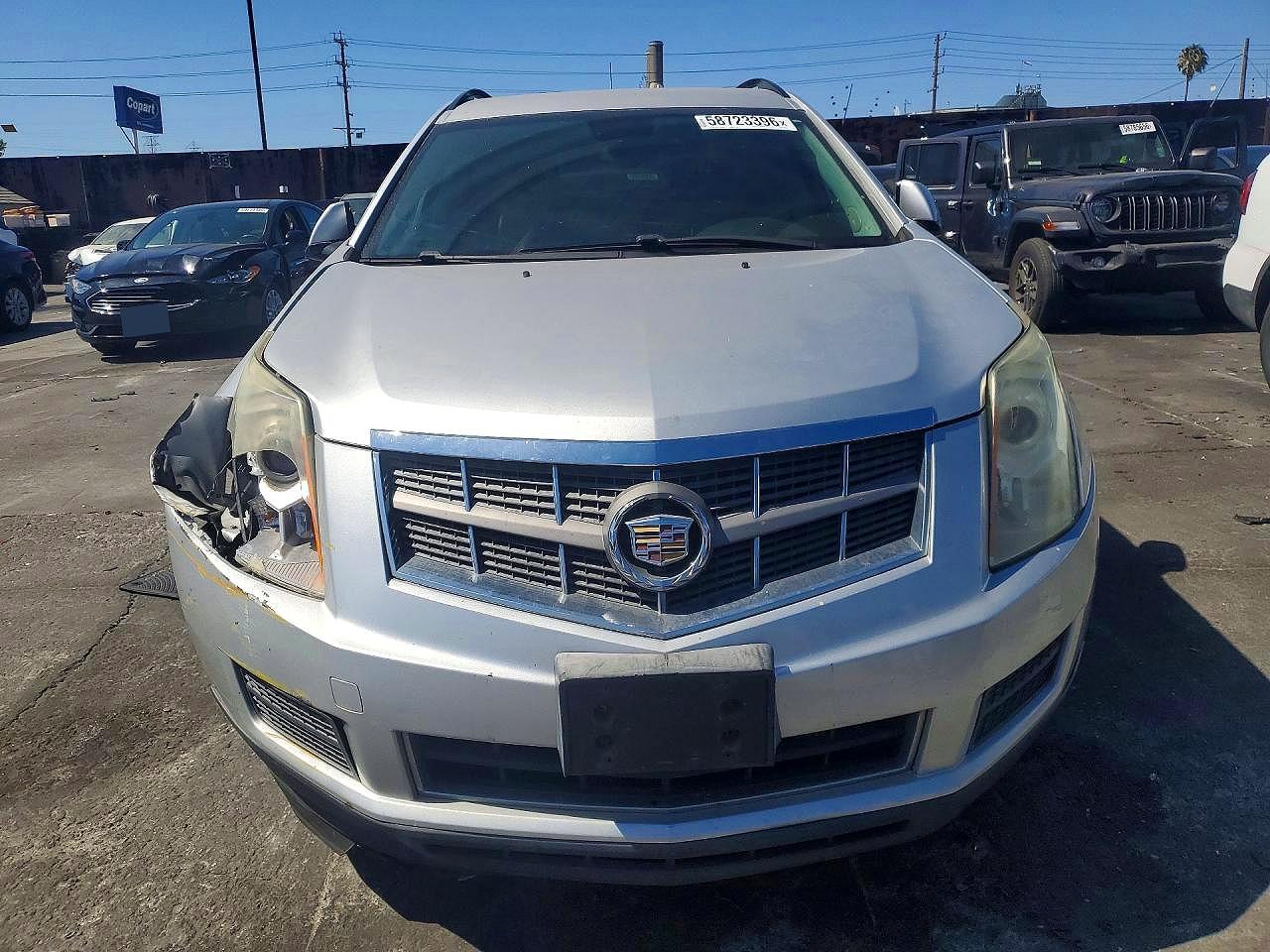 2012 Cadillac Srx Серебряный vin: 3GYFNGE3XCS645771