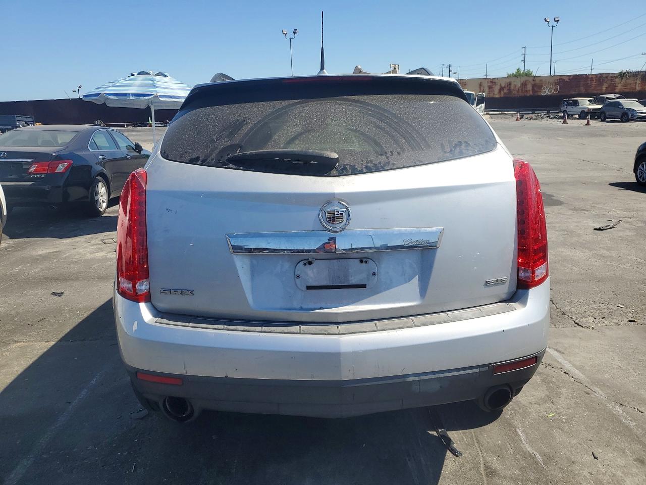 2012 Cadillac Srx Серебряный vin: 3GYFNGE3XCS645771