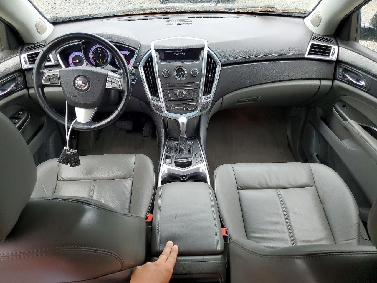 2012 Cadillac Srx Black vin: 3GYFNGE3XCS654843