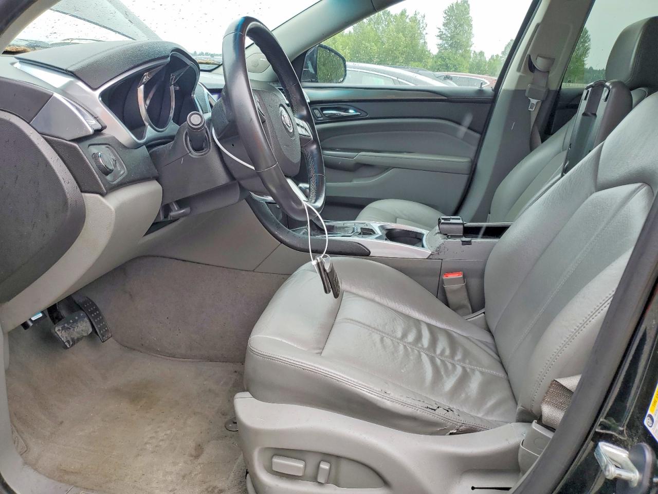 2012 Cadillac Srx Black vin: 3GYFNGE3XCS654843