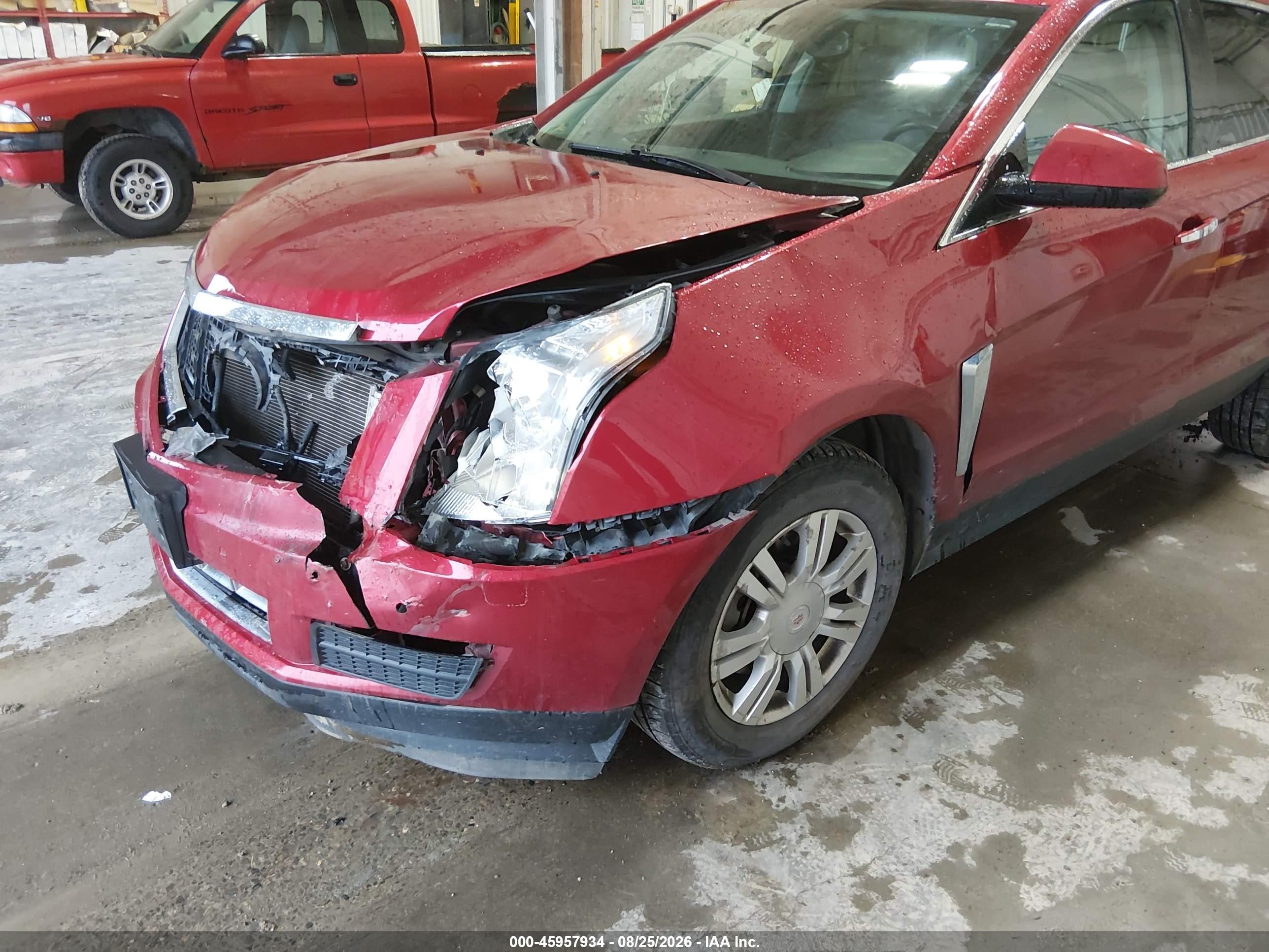 2013 Cadillac Srx Luxury Collection Red vin: 3GYFNGE3XDS646453
