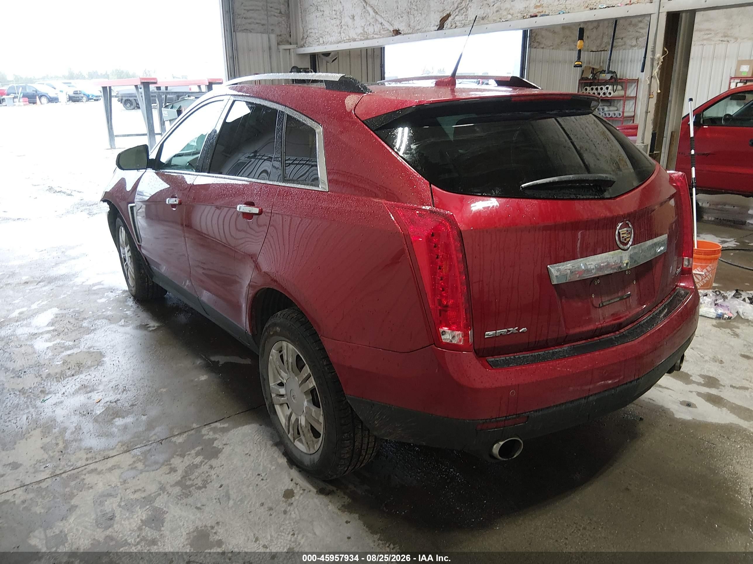 2013 Cadillac Srx Luxury Collection Red vin: 3GYFNGE3XDS646453