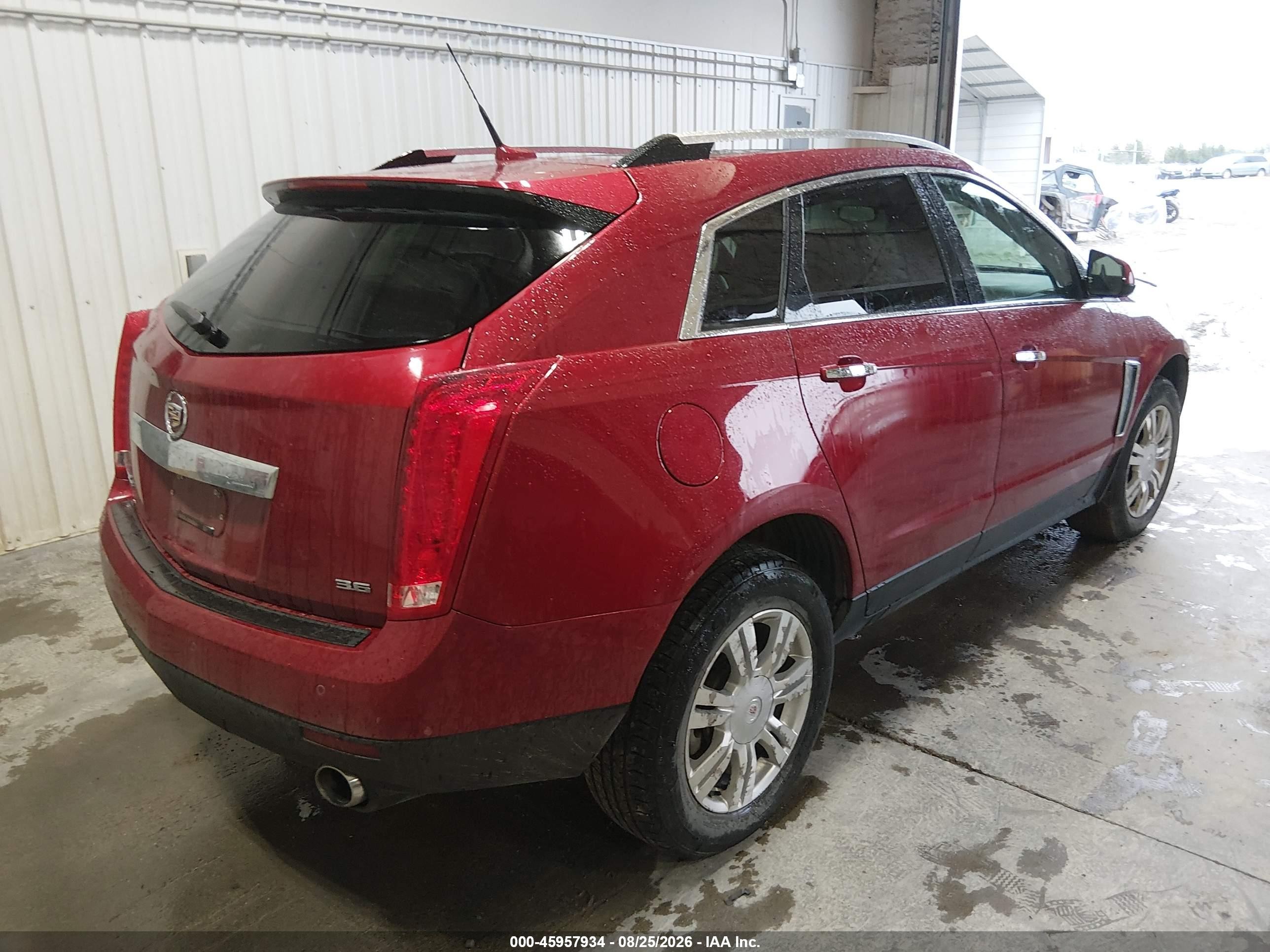 2013 Cadillac Srx Luxury Collection Red vin: 3GYFNGE3XDS646453
