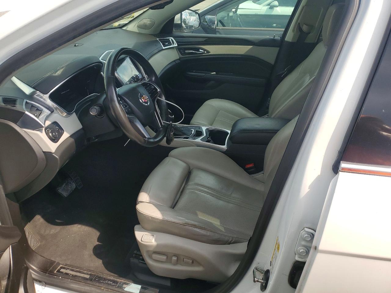 2014 Cadillac Srx Premium Collection White vin: 3GYFNGE3XES533362