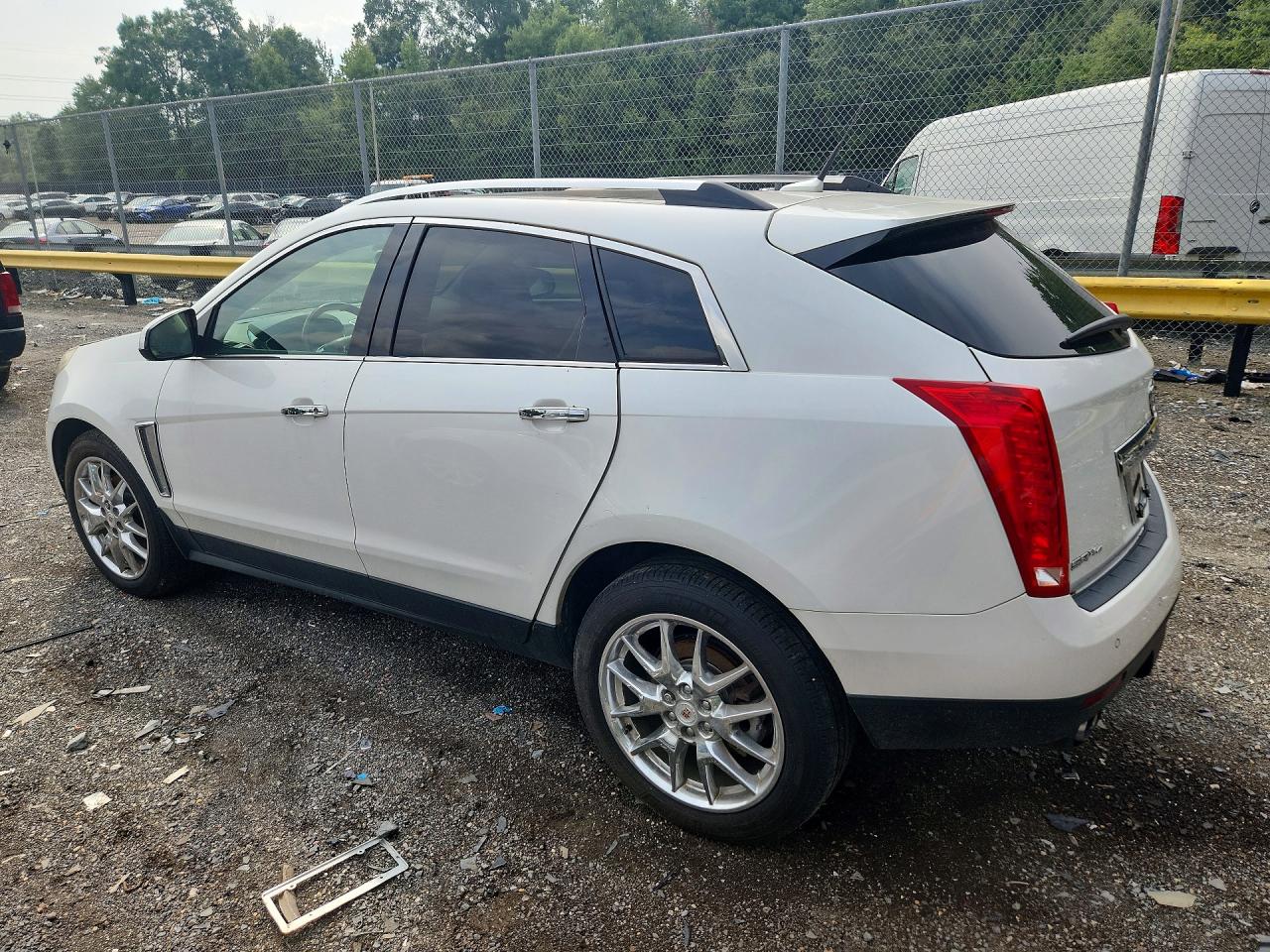 2014 Cadillac Srx Premium Collection White vin: 3GYFNGE3XES533362