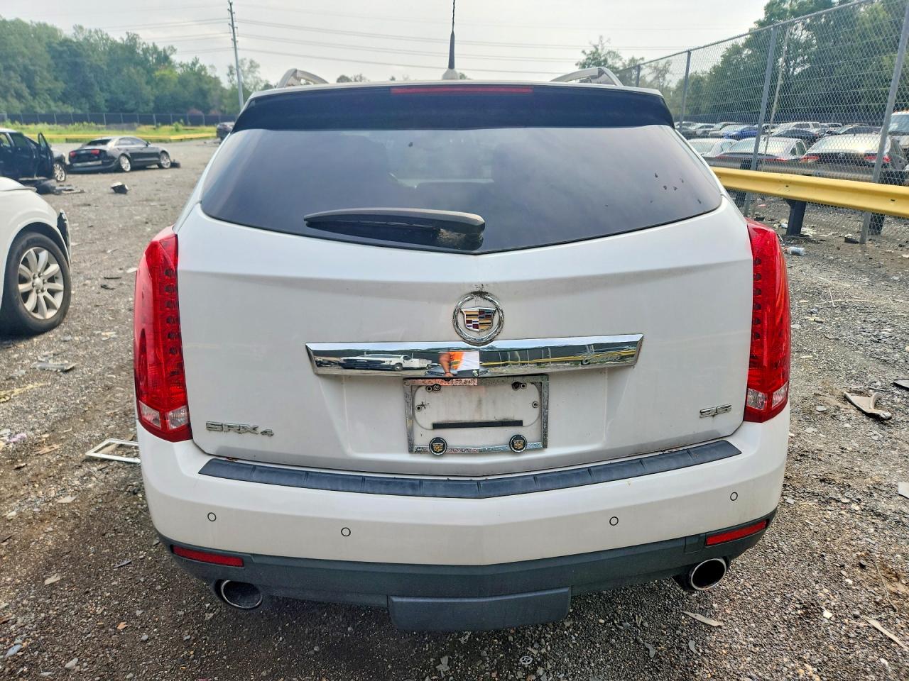 2014 Cadillac Srx Premium Collection White vin: 3GYFNGE3XES533362