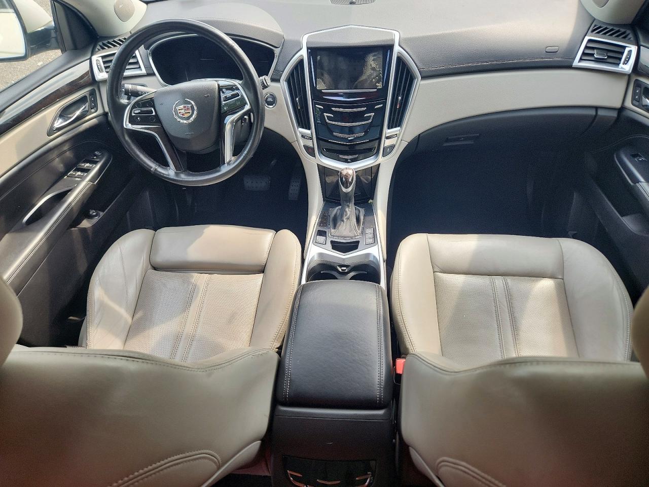 2014 Cadillac Srx Premium Collection White vin: 3GYFNGE3XES533362