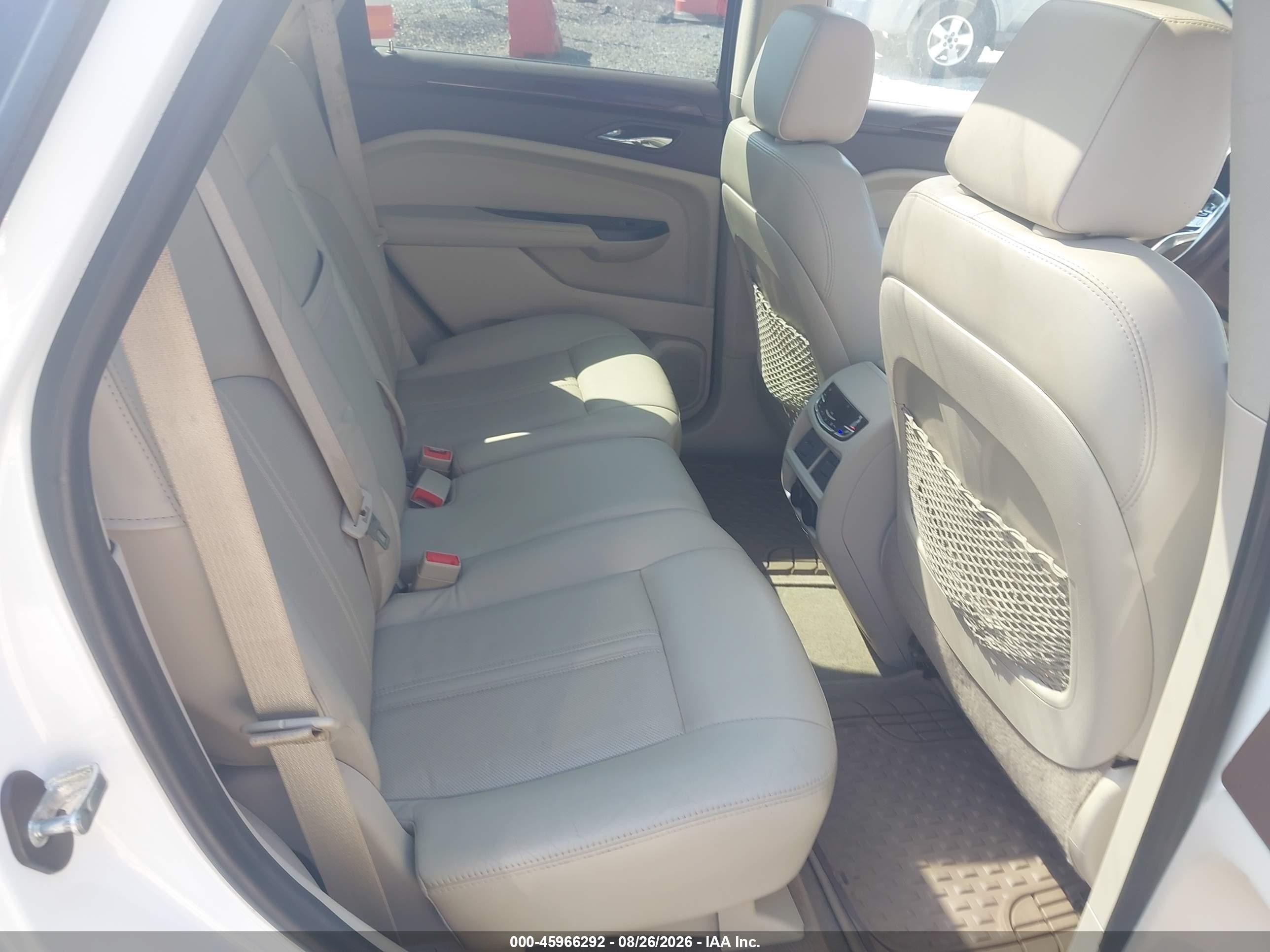 2014 Cadillac Srx Premium Collection White vin: 3GYFNGE3XES561808