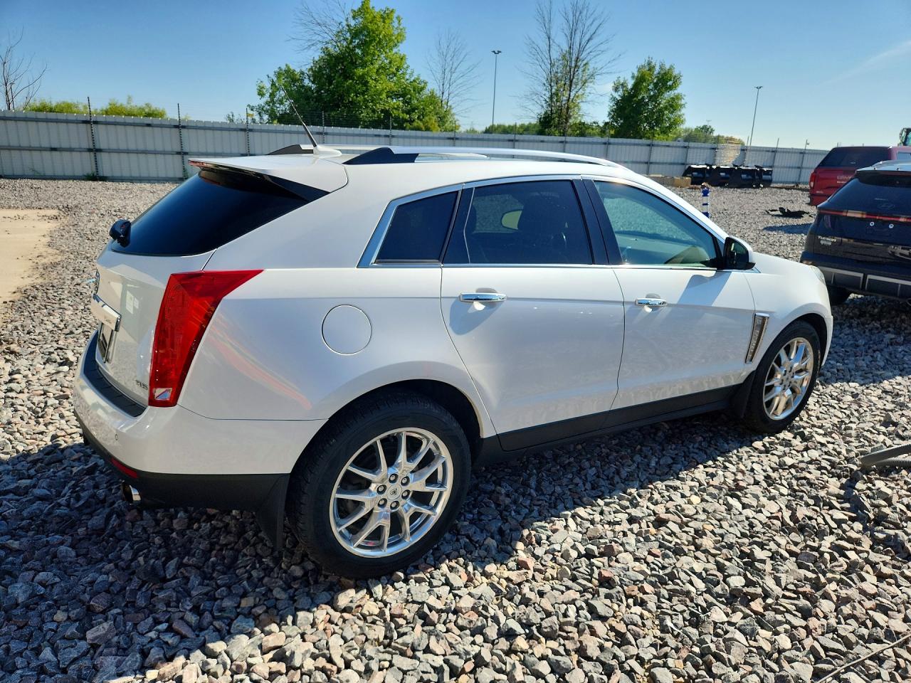 2014 Cadillac Srx Premium Collection White vin: 3GYFNGE3XES666218