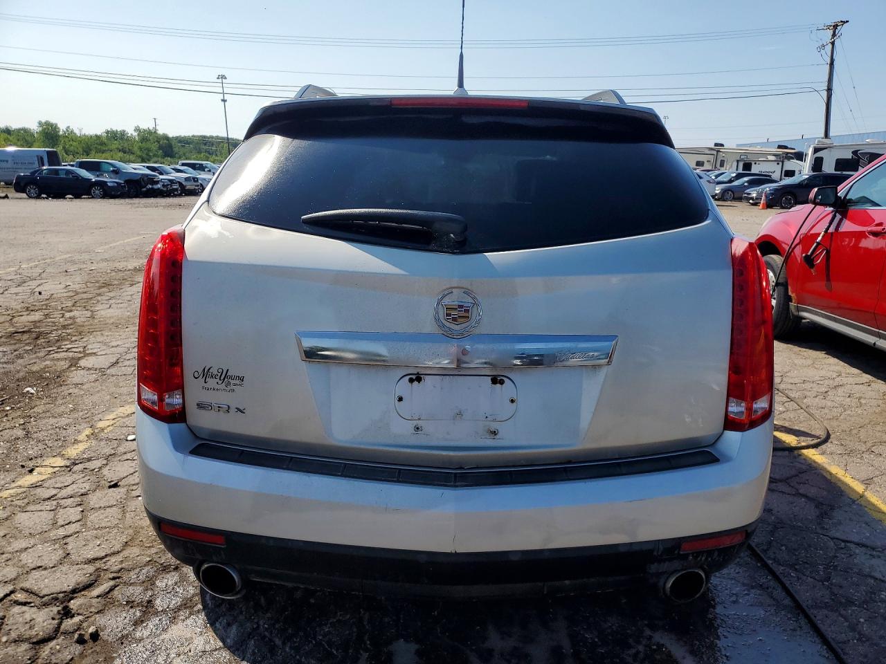 2010 Cadillac Srx Silver vin: 3GYFNGEY0AS565517