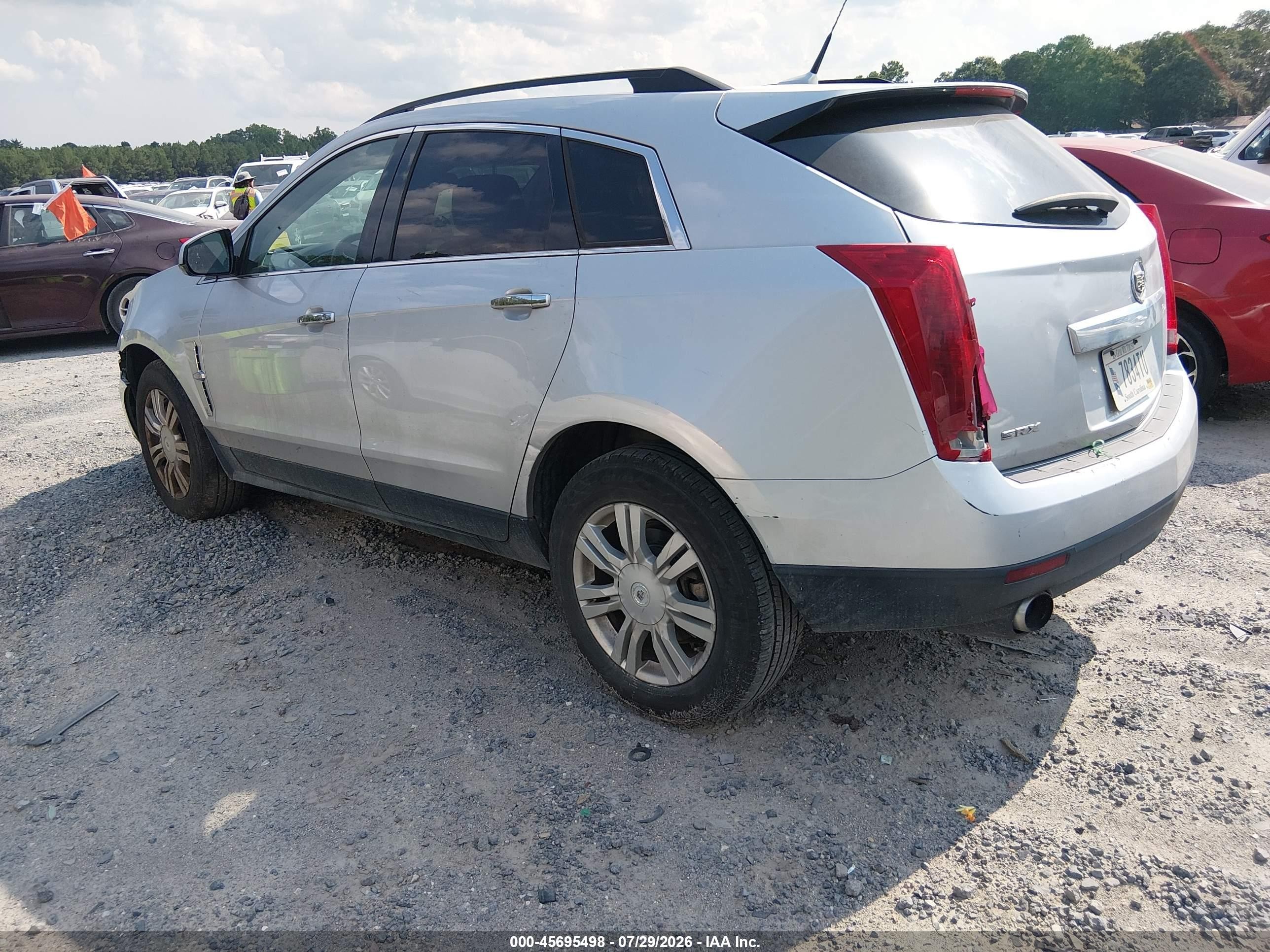 2011 Cadillac Srx Standard Silver vin: 3GYFNGEY0BS521230