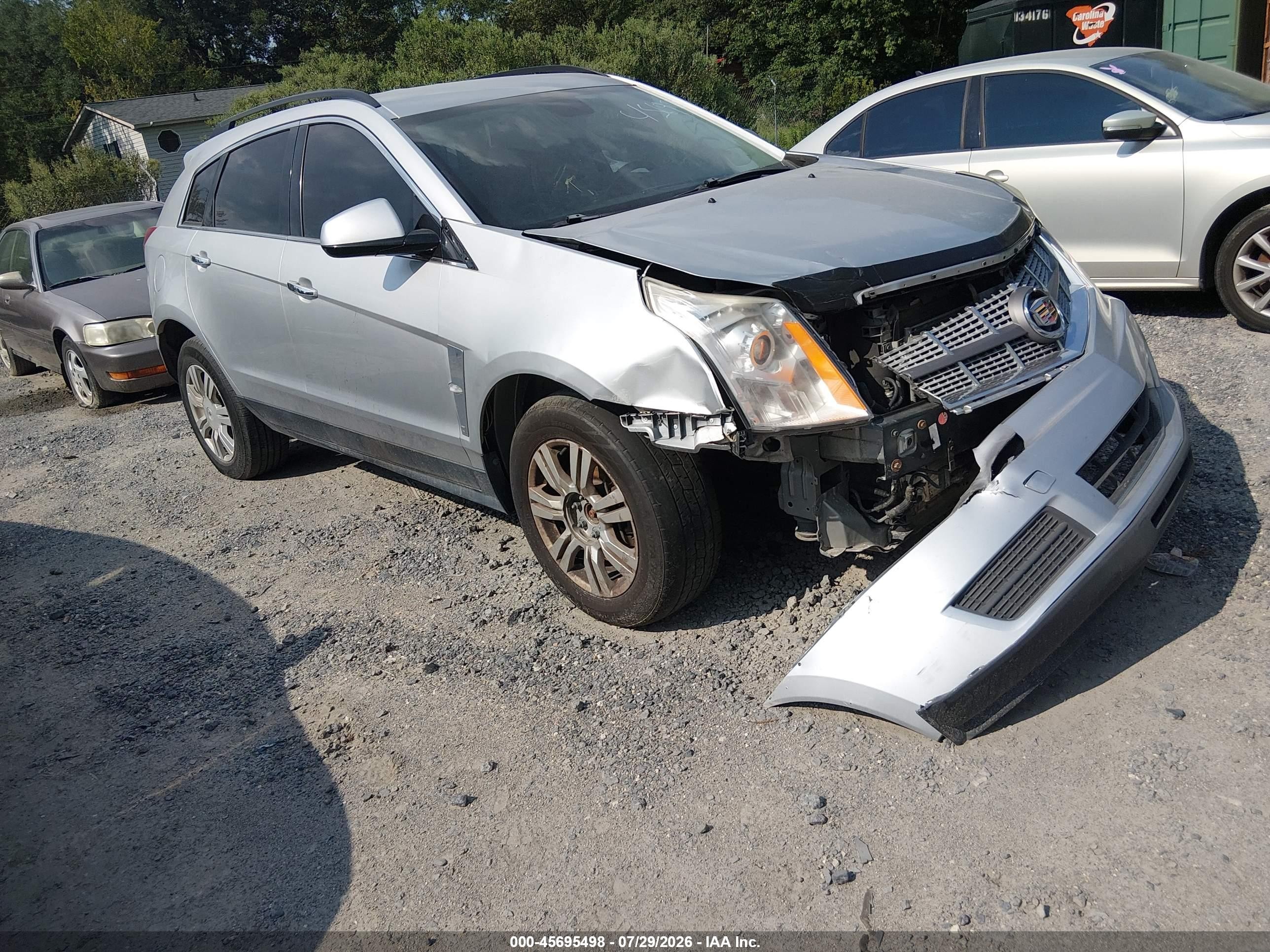 2011 Cadillac Srx Standard Silver vin: 3GYFNGEY0BS521230