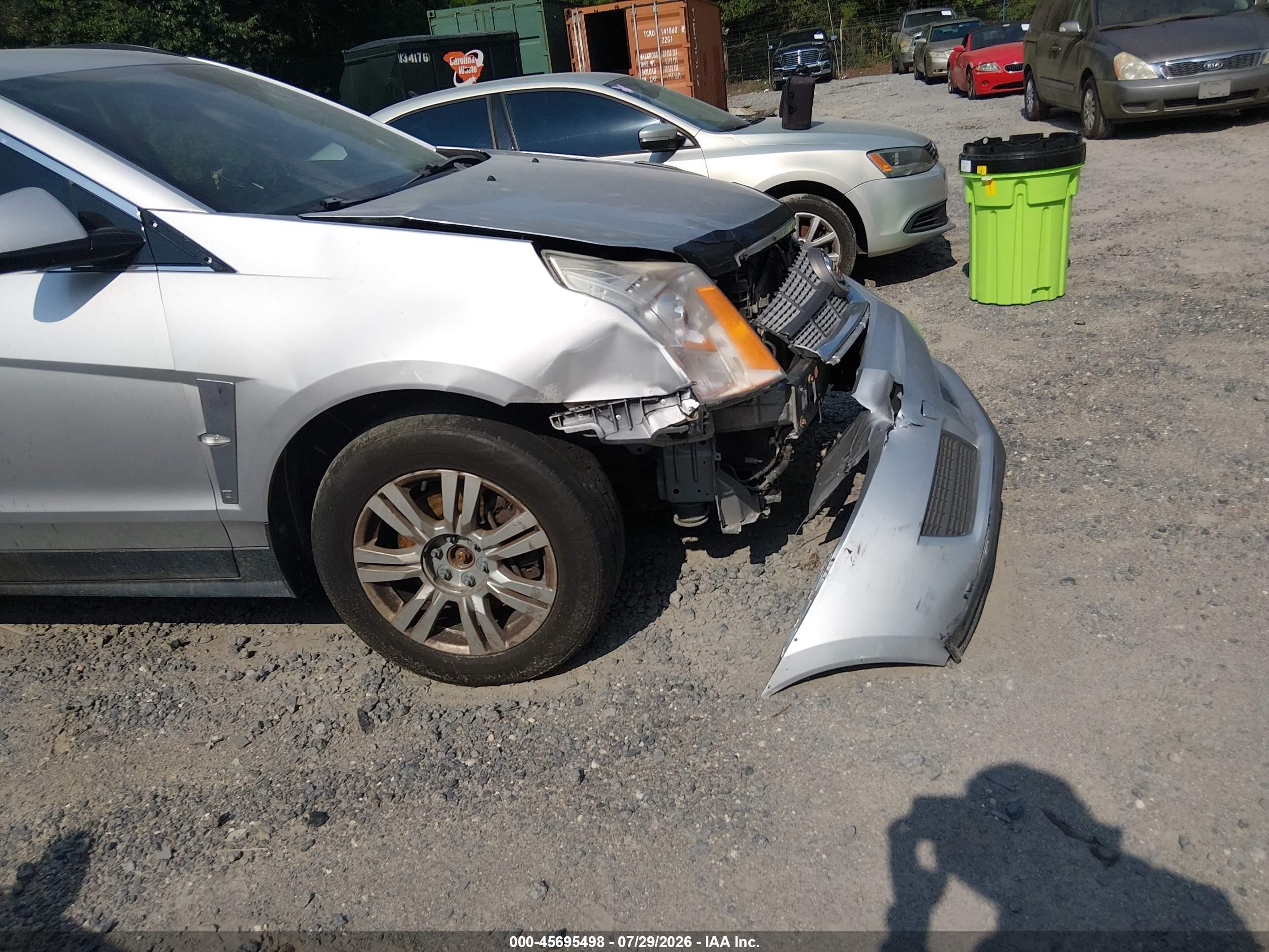 2011 Cadillac Srx Standard Silver vin: 3GYFNGEY0BS521230