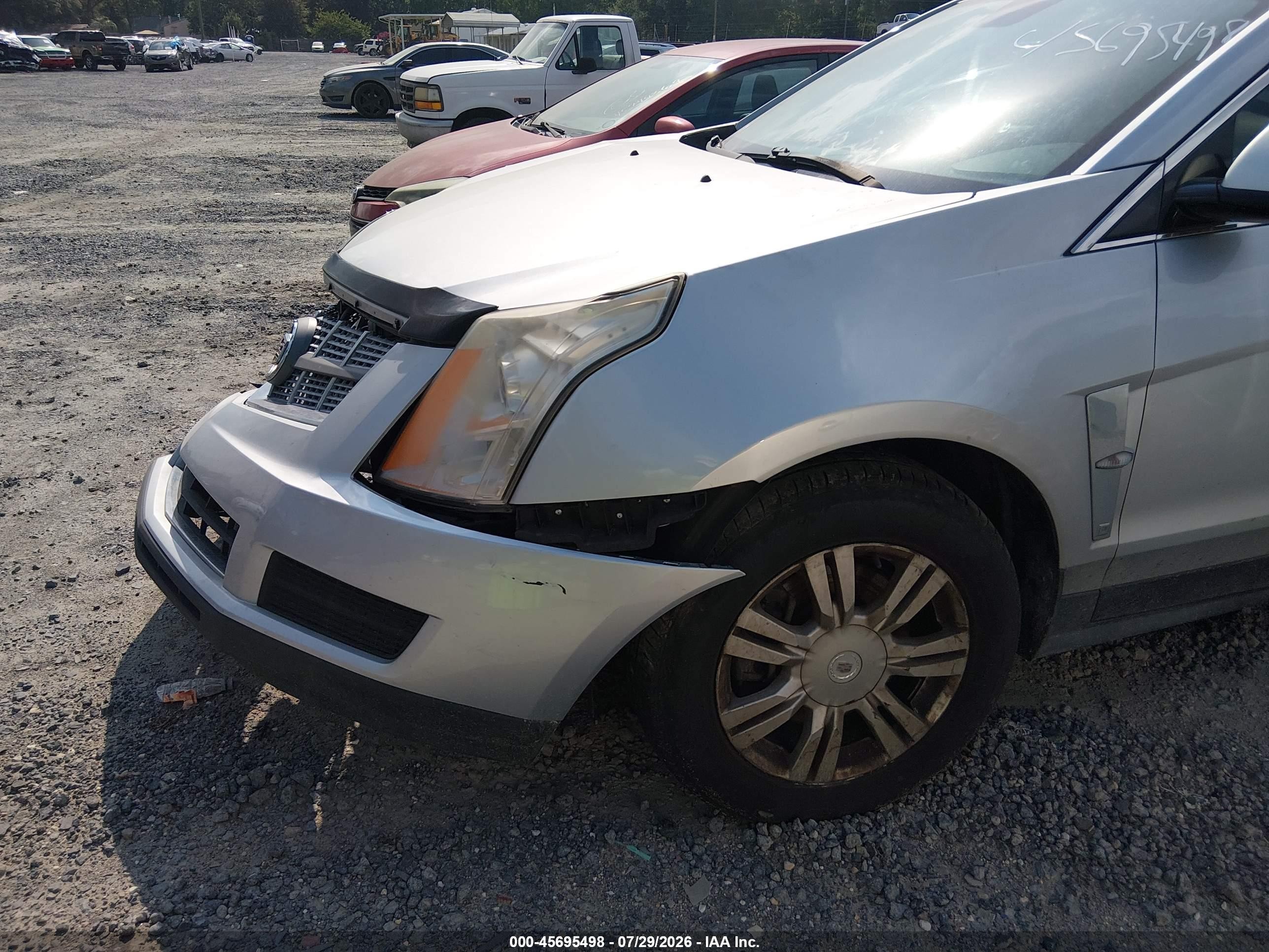 2011 Cadillac Srx Standard Silver vin: 3GYFNGEY0BS521230