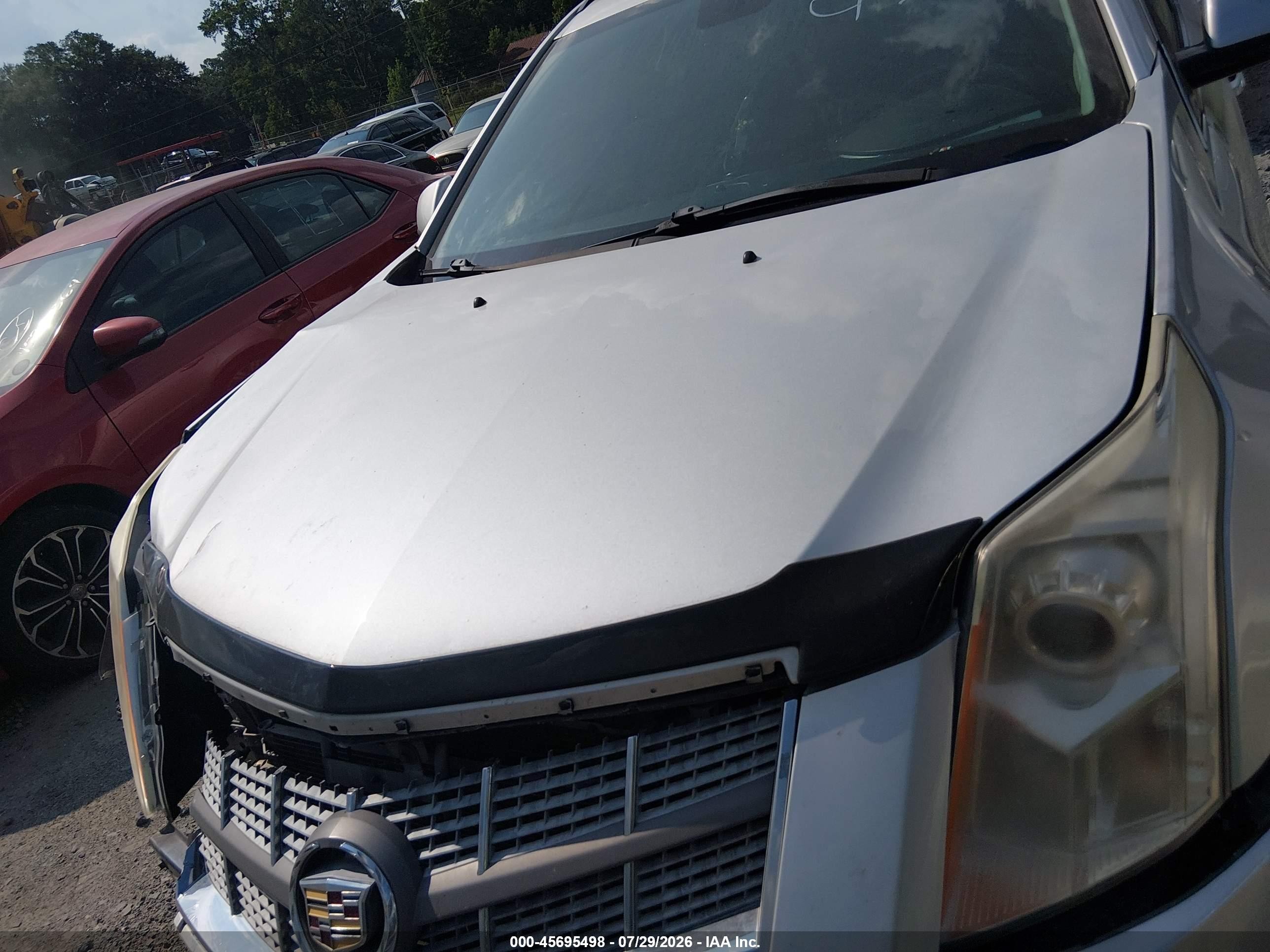 2011 Cadillac Srx Standard Silver vin: 3GYFNGEY0BS521230
