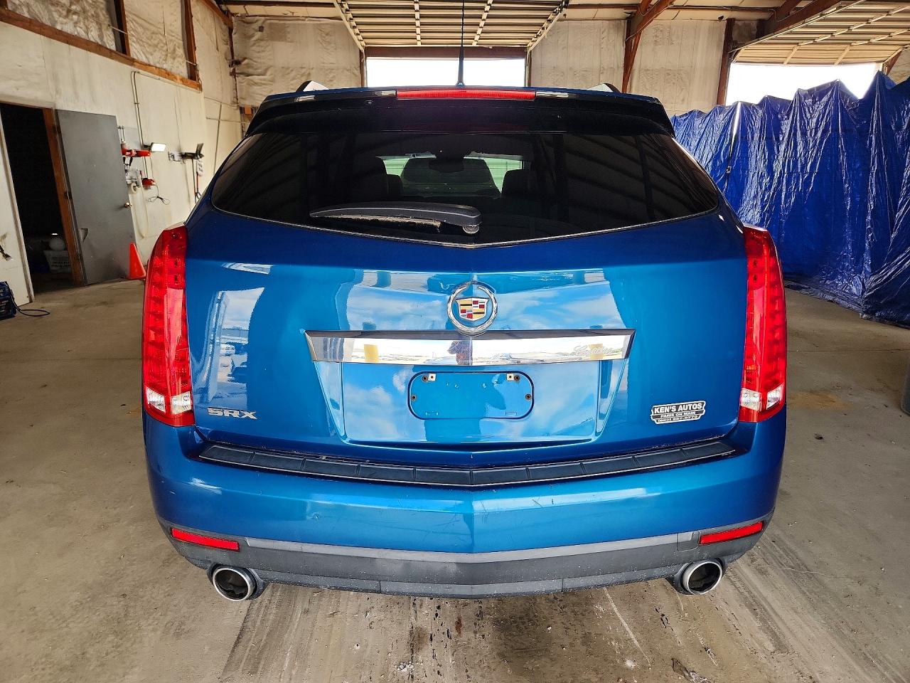 2010 Cadillac Srx Blue vin: 3GYFNGEY1AS589695
