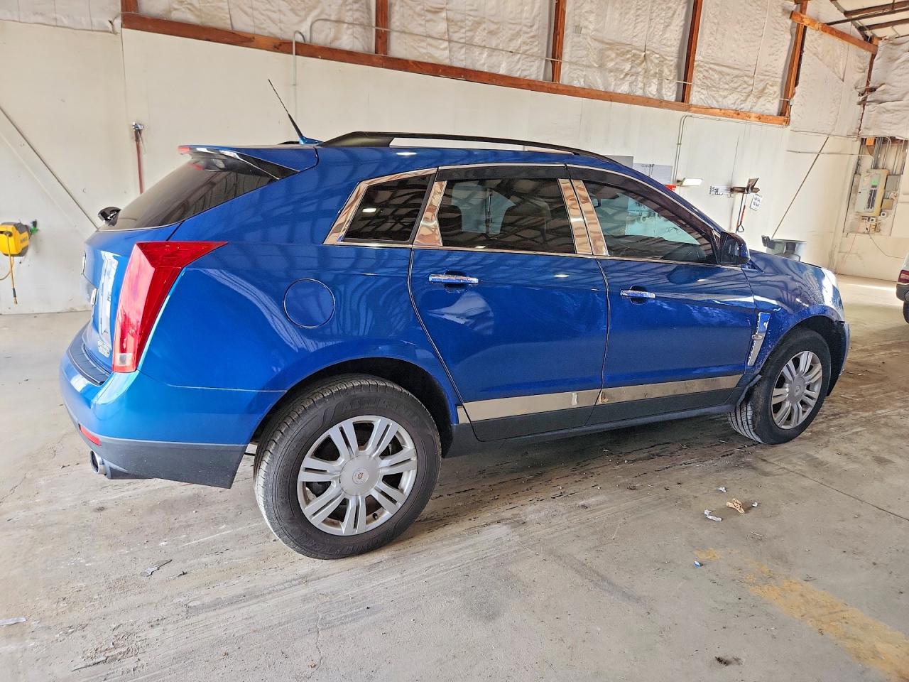 2010 Cadillac Srx Blue vin: 3GYFNGEY1AS589695