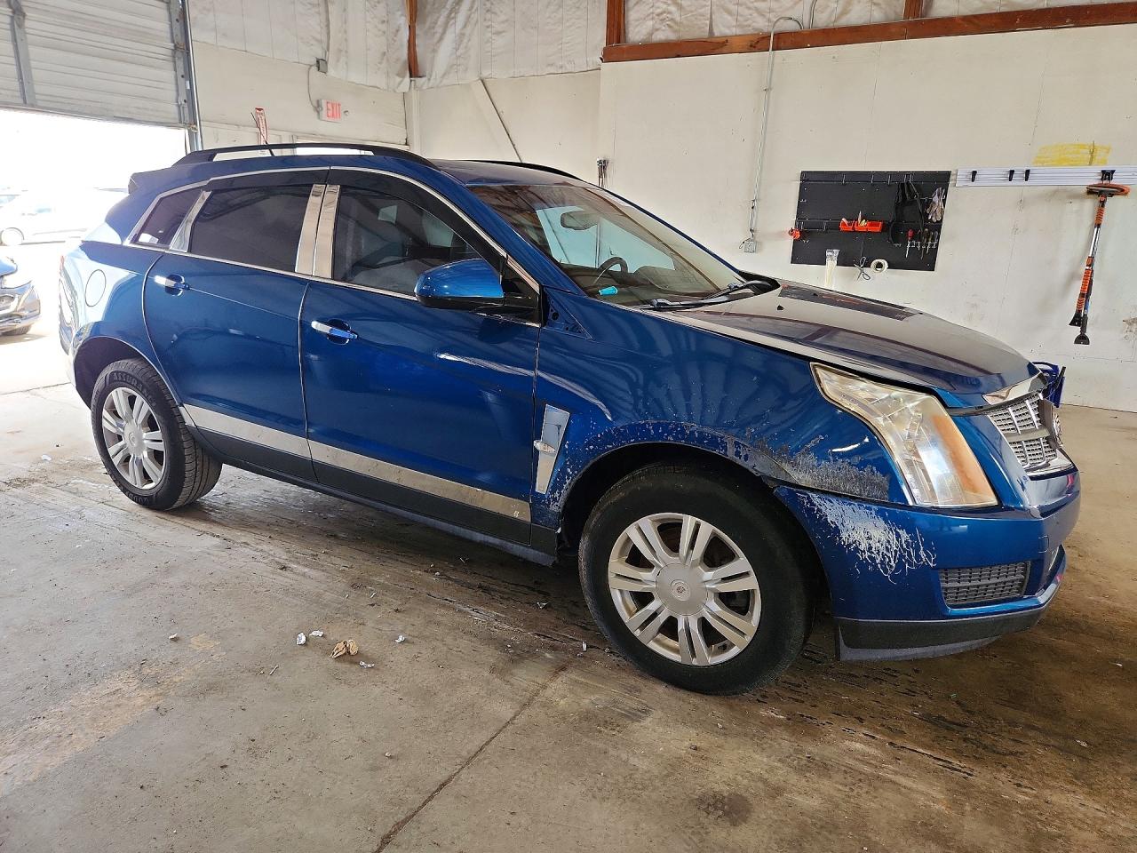 2010 Cadillac Srx Blue vin: 3GYFNGEY1AS589695