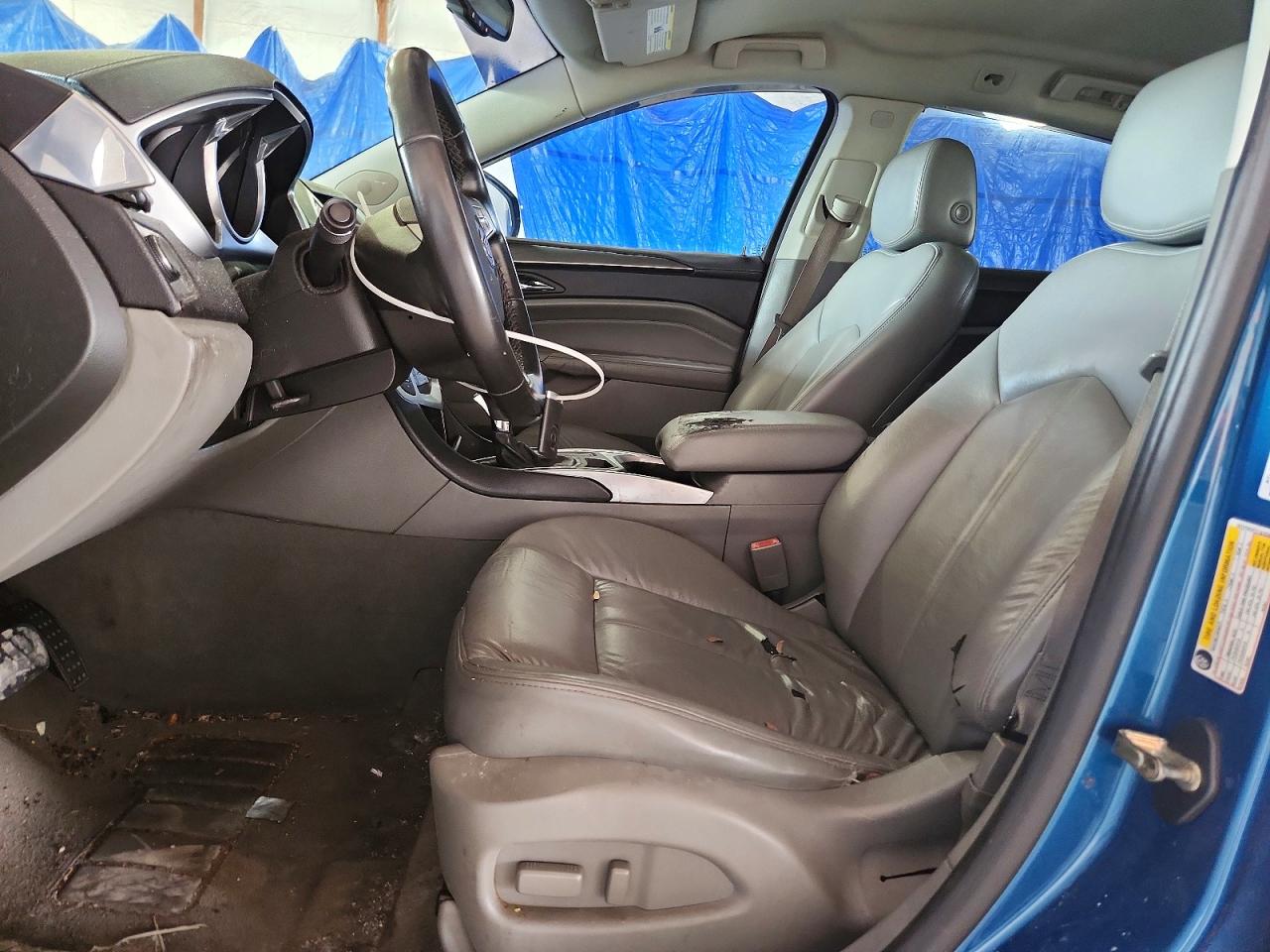2010 Cadillac Srx Blue vin: 3GYFNGEY1AS589695
