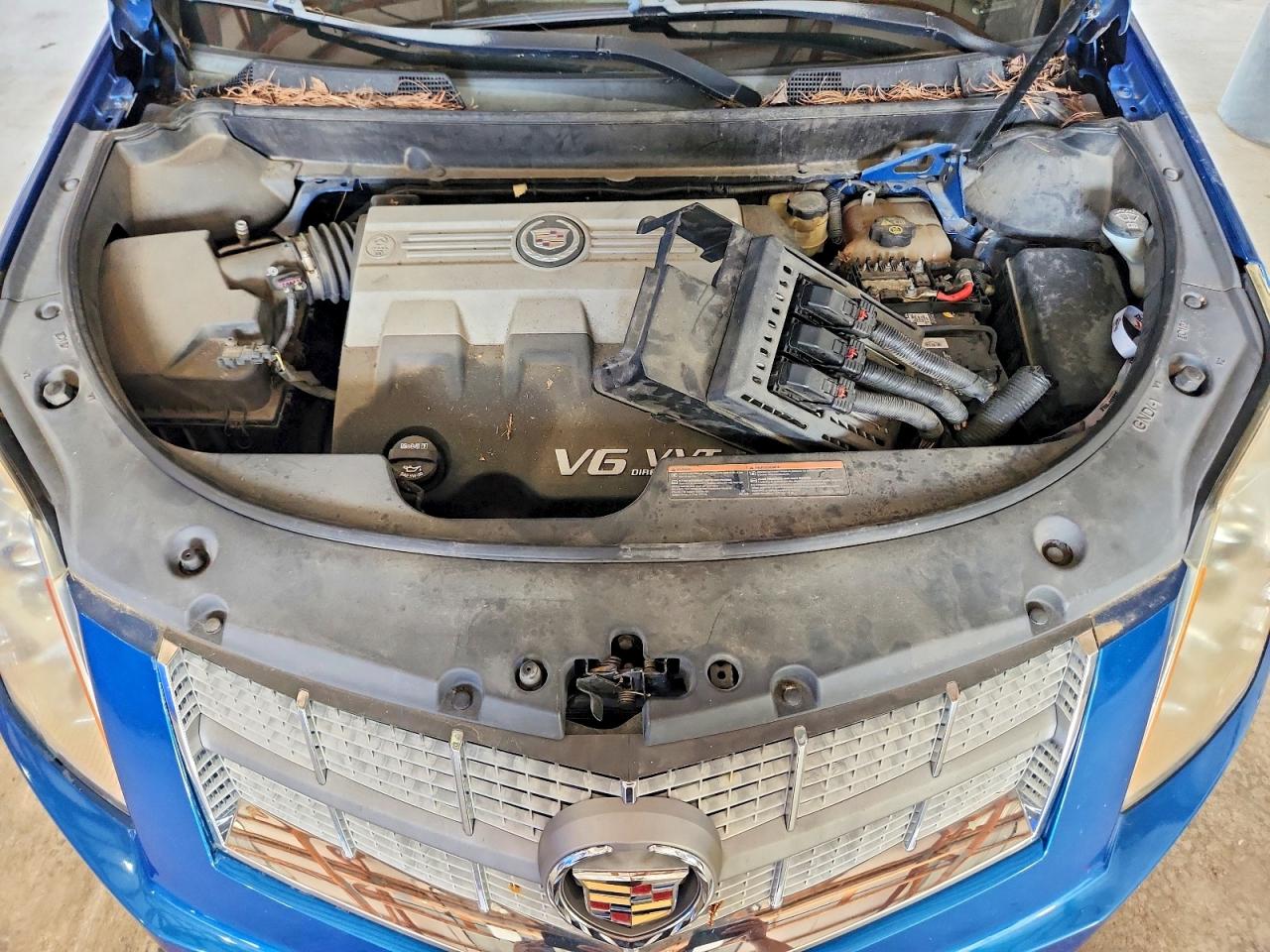 2010 Cadillac Srx Blue vin: 3GYFNGEY1AS589695