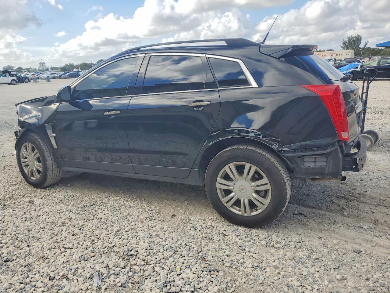 2010 Cadillac Srx Black vin: 3GYFNGEY1AS600629