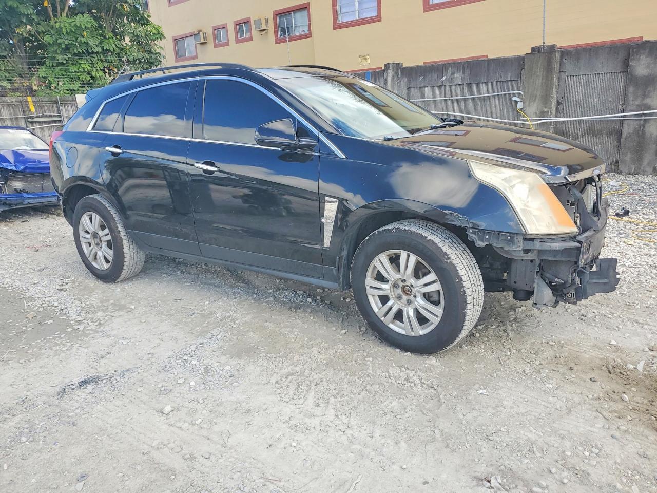 2010 Cadillac Srx Black vin: 3GYFNGEY1AS600629