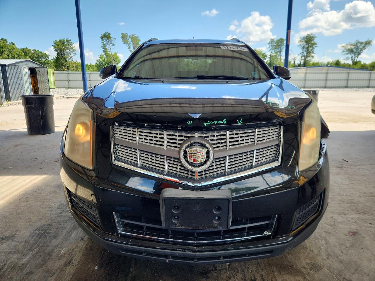 2010 Cadillac Srx Black vin: 3GYFNGEY1AS642847