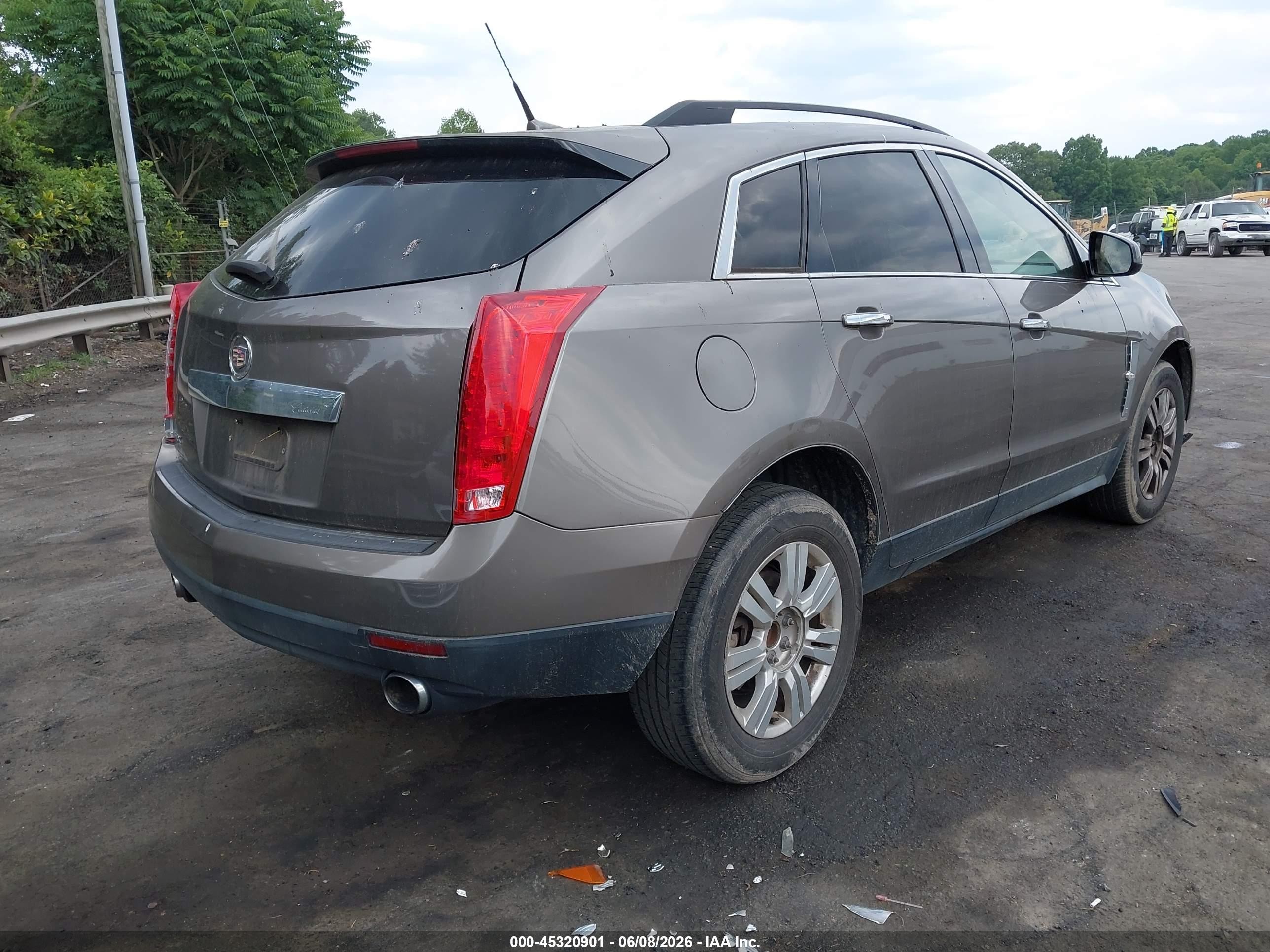 2011 Cadillac Srx Standard Коричневый vin: 3GYFNGEY1BS577726