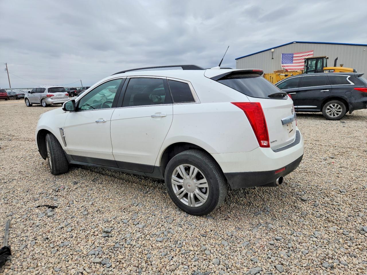 2010 Cadillac Srx Silver vin: 3GYFNGEY2AS524645