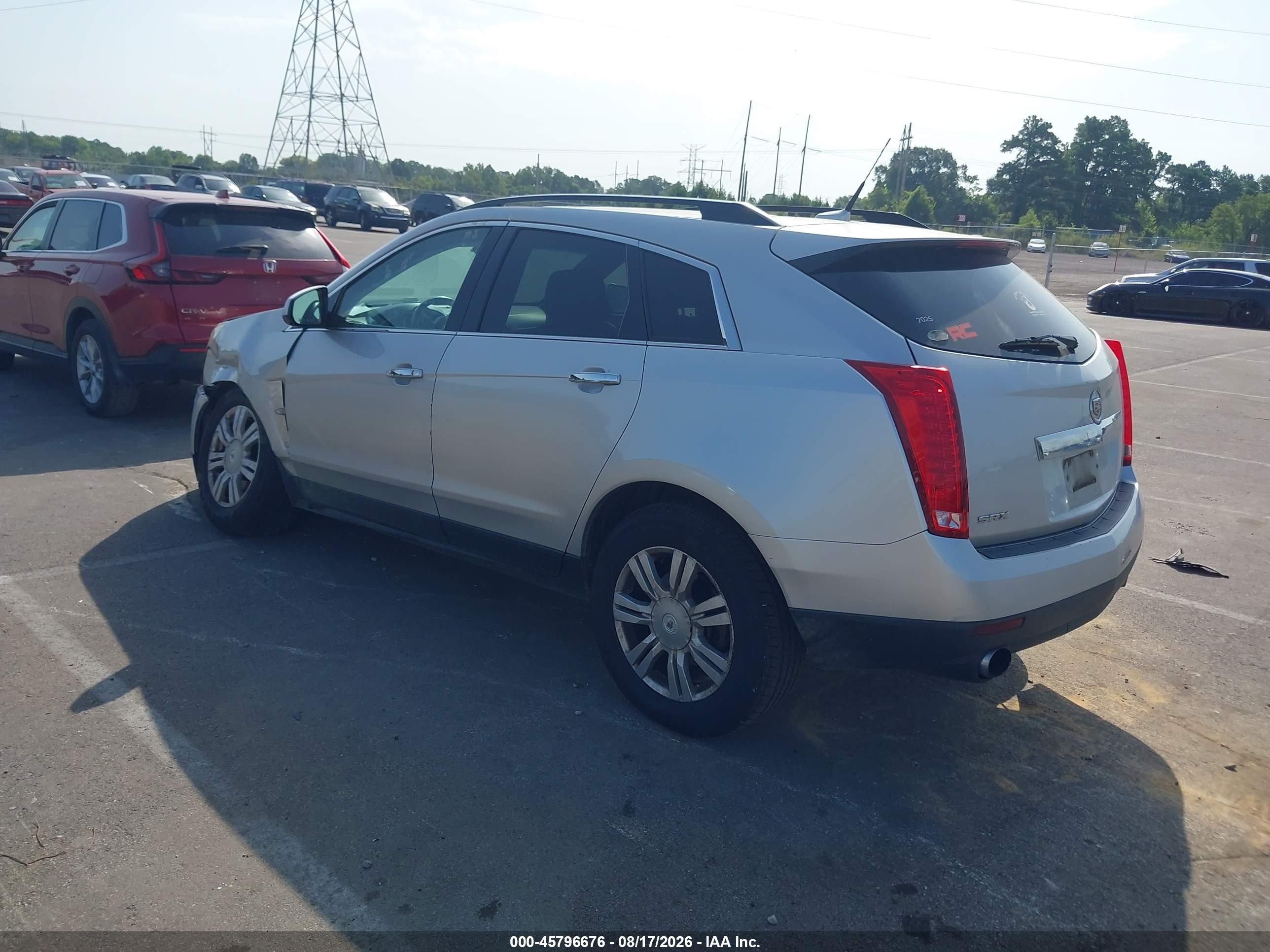 2011 Cadillac Srx Standard Silver vin: 3GYFNGEY2BS517521