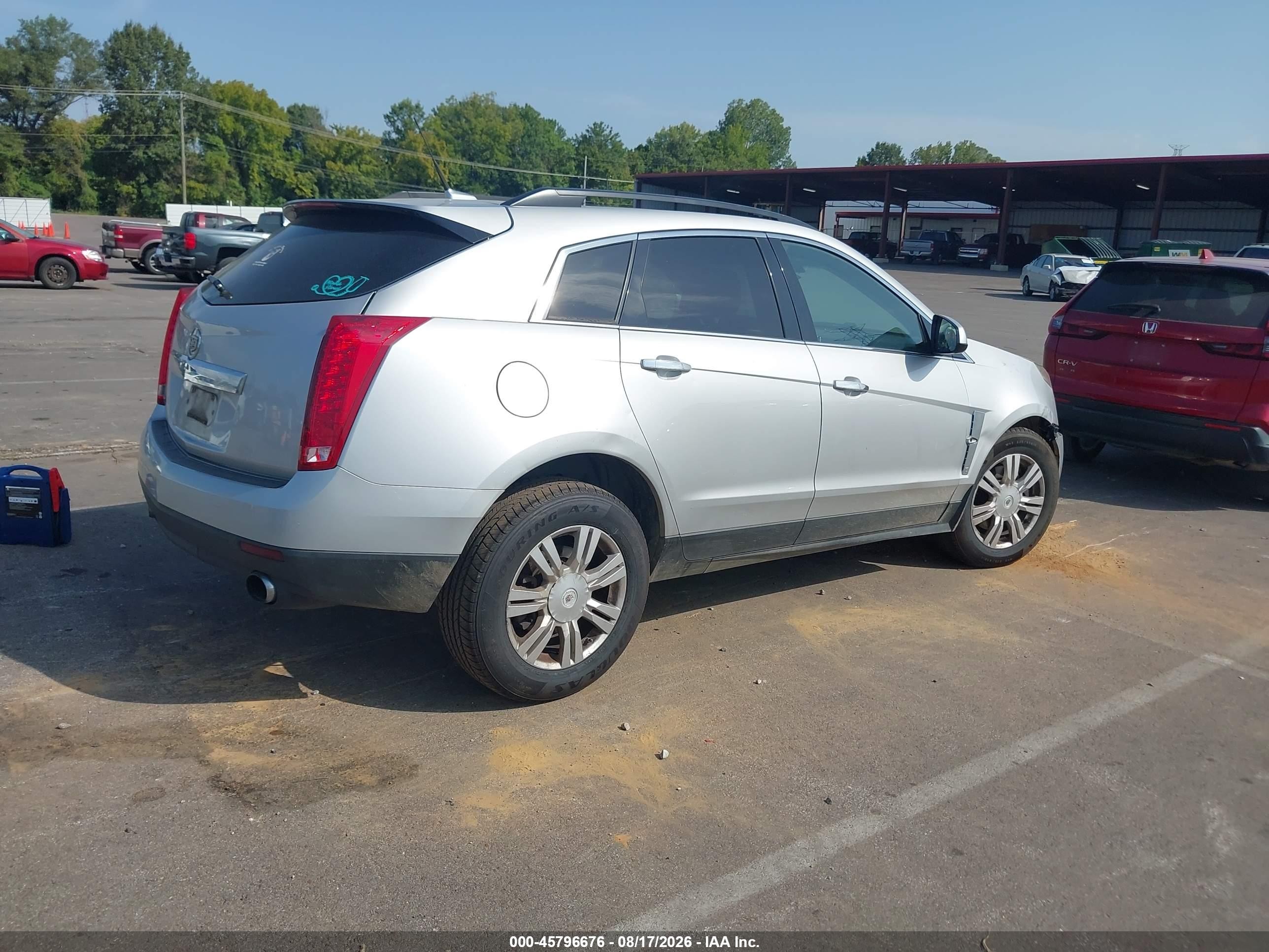 2011 Cadillac Srx Standard Silver vin: 3GYFNGEY2BS517521
