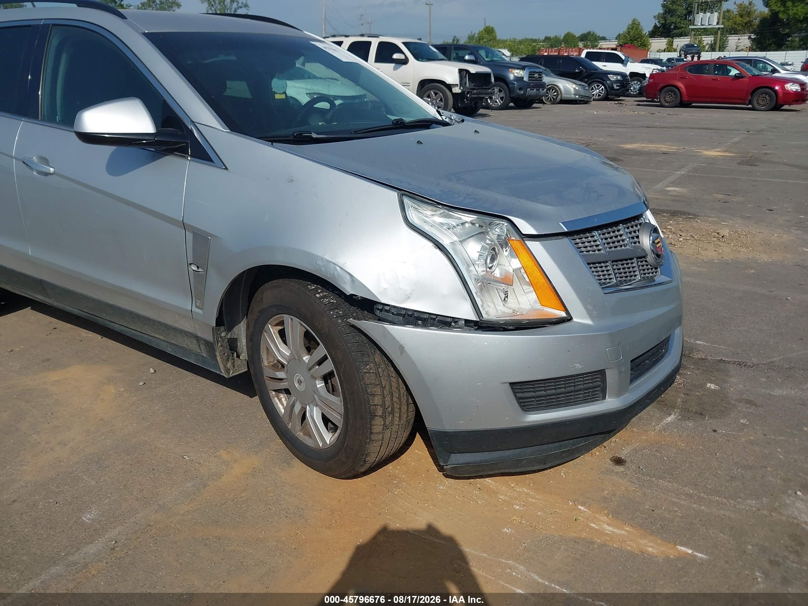 2011 Cadillac Srx Standard Silver vin: 3GYFNGEY2BS517521