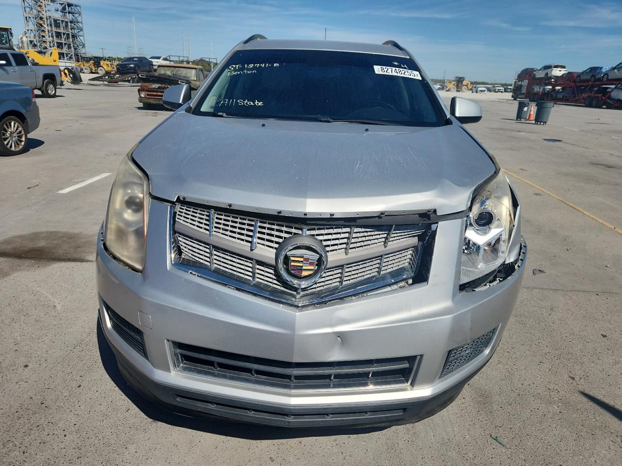 2011 Cadillac Srx Silver vin: 3GYFNGEY3BS676645