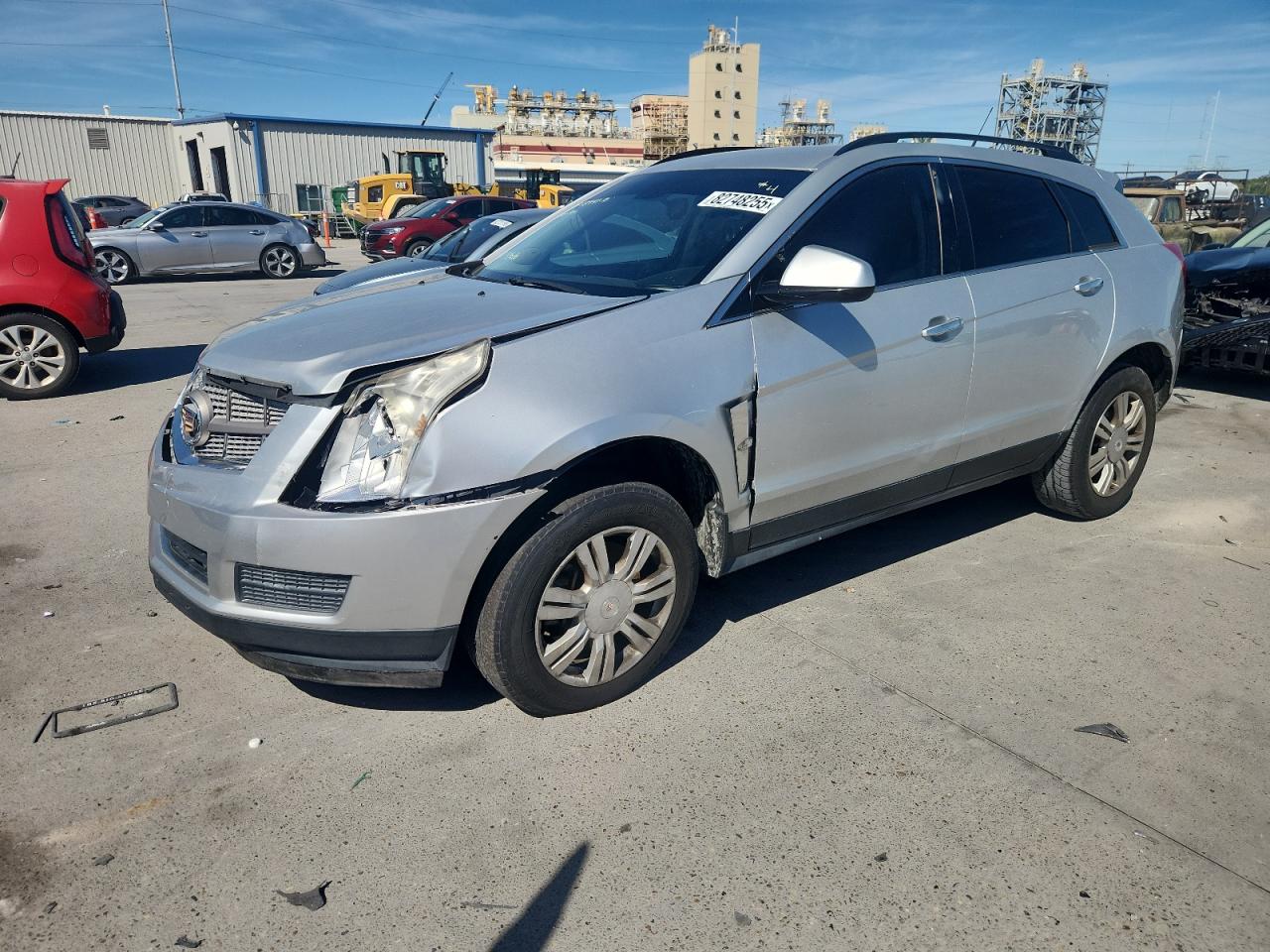 2011 Cadillac Srx Silver vin: 3GYFNGEY3BS676645