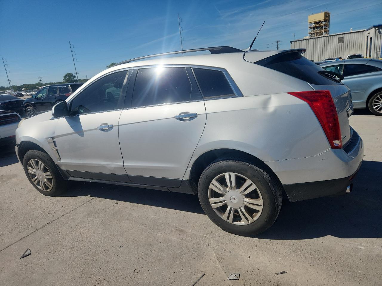 2011 Cadillac Srx Silver vin: 3GYFNGEY3BS676645