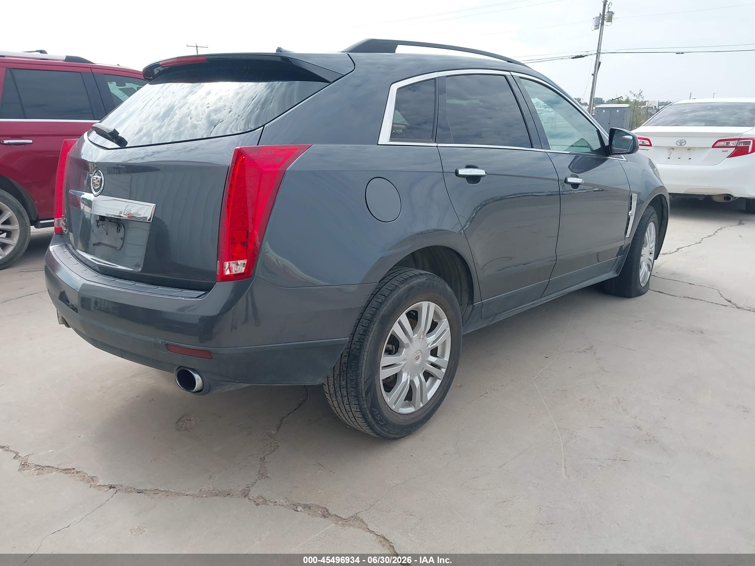 2010 Cadillac Srx Standard Gray vin: 3GYFNGEY5AS591434