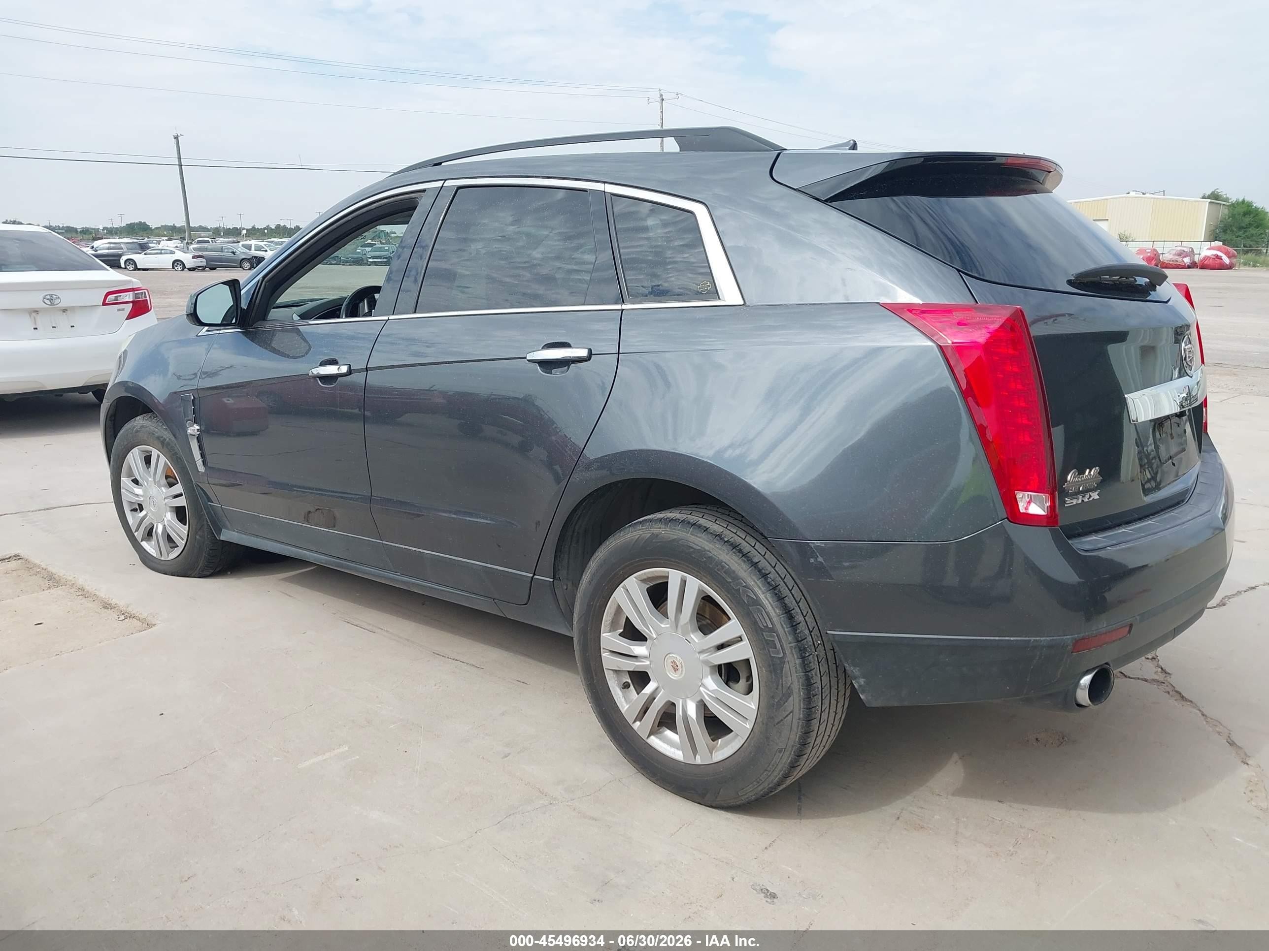 2010 Cadillac Srx Standard Gray vin: 3GYFNGEY5AS591434