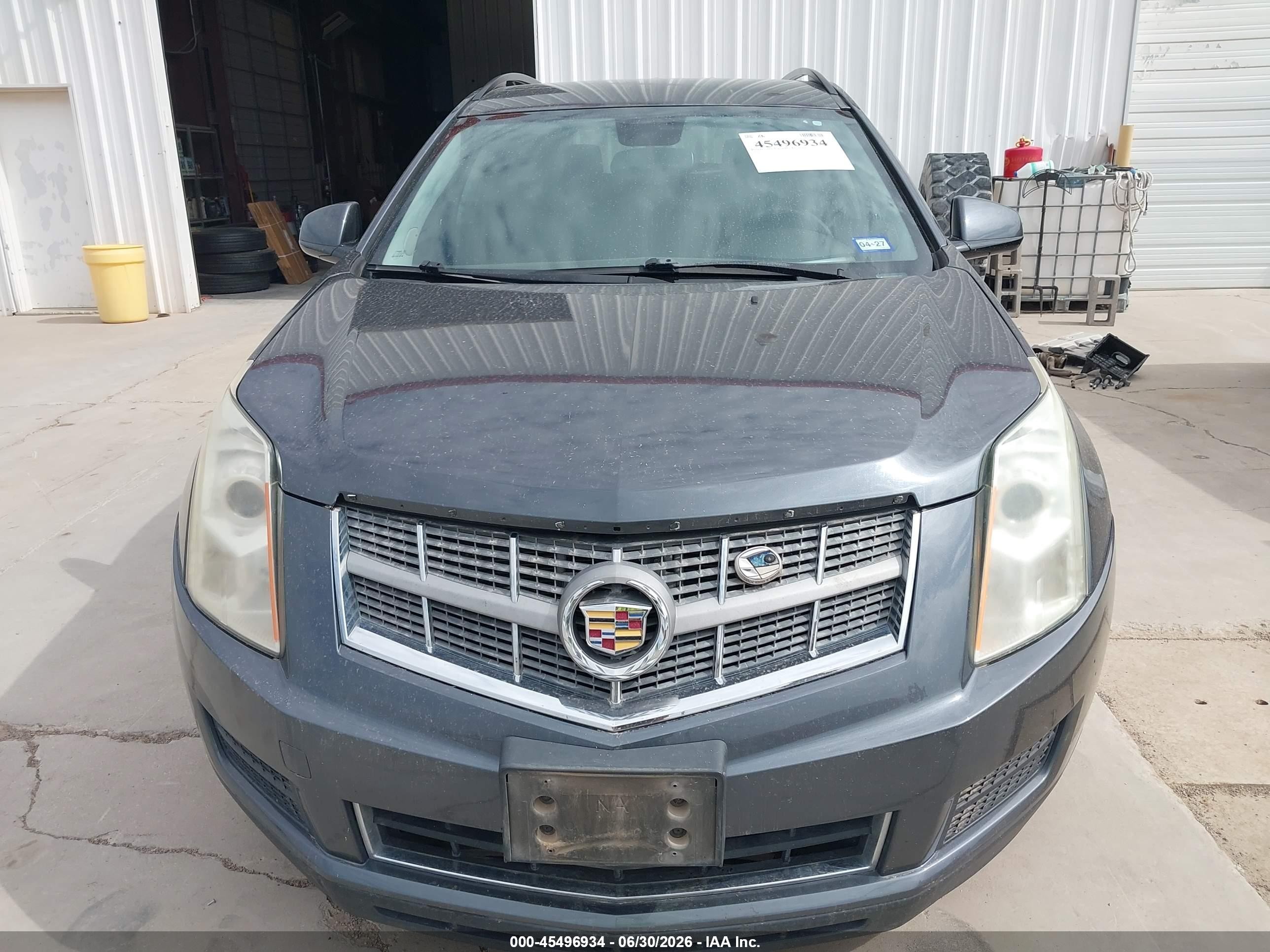 2010 Cadillac Srx Standard Gray vin: 3GYFNGEY5AS591434