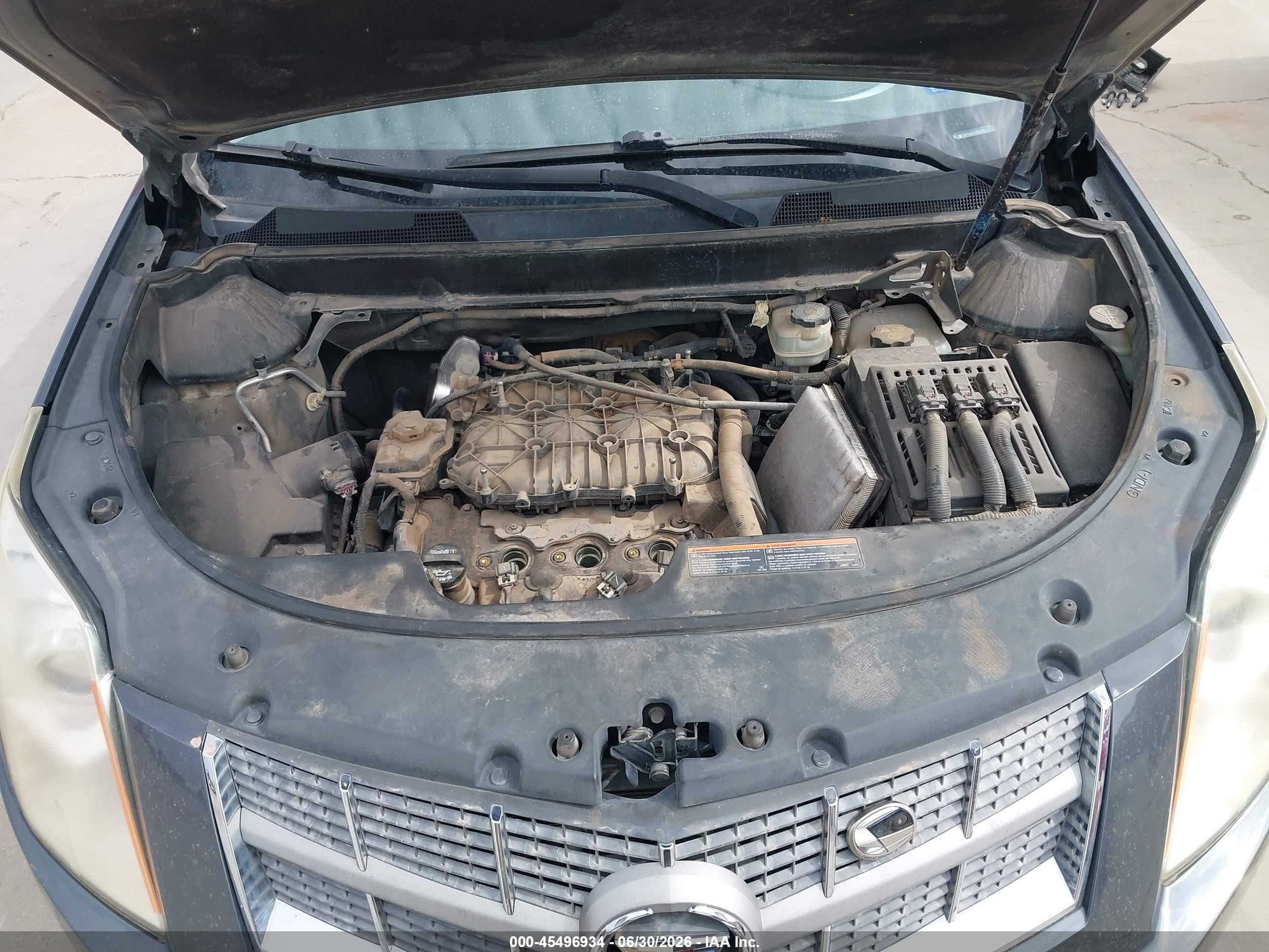 2010 Cadillac Srx Standard Gray vin: 3GYFNGEY5AS591434