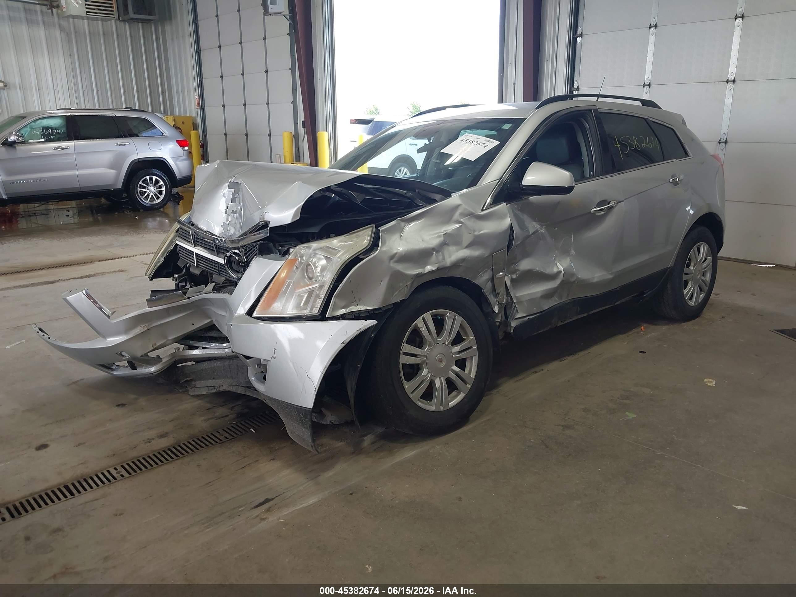 2011 Cadillac Srx Standard Gray vin: 3GYFNGEY5BS679935