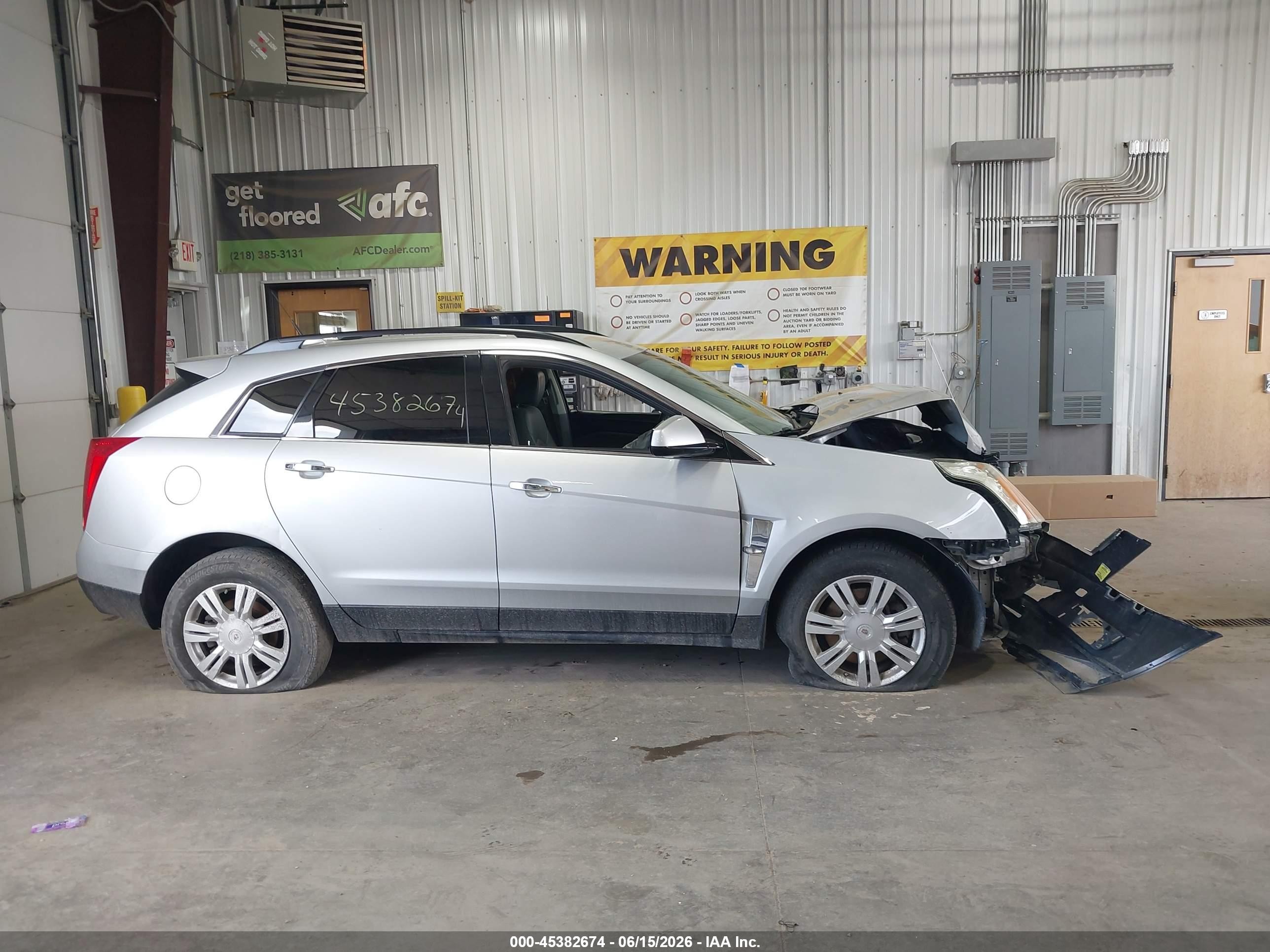 2011 Cadillac Srx Standard Gray vin: 3GYFNGEY5BS679935