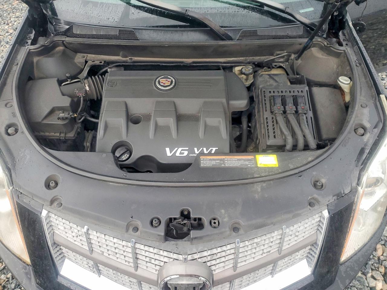2011 Cadillac Srx Black vin: 3GYFNGEY7BS654261
