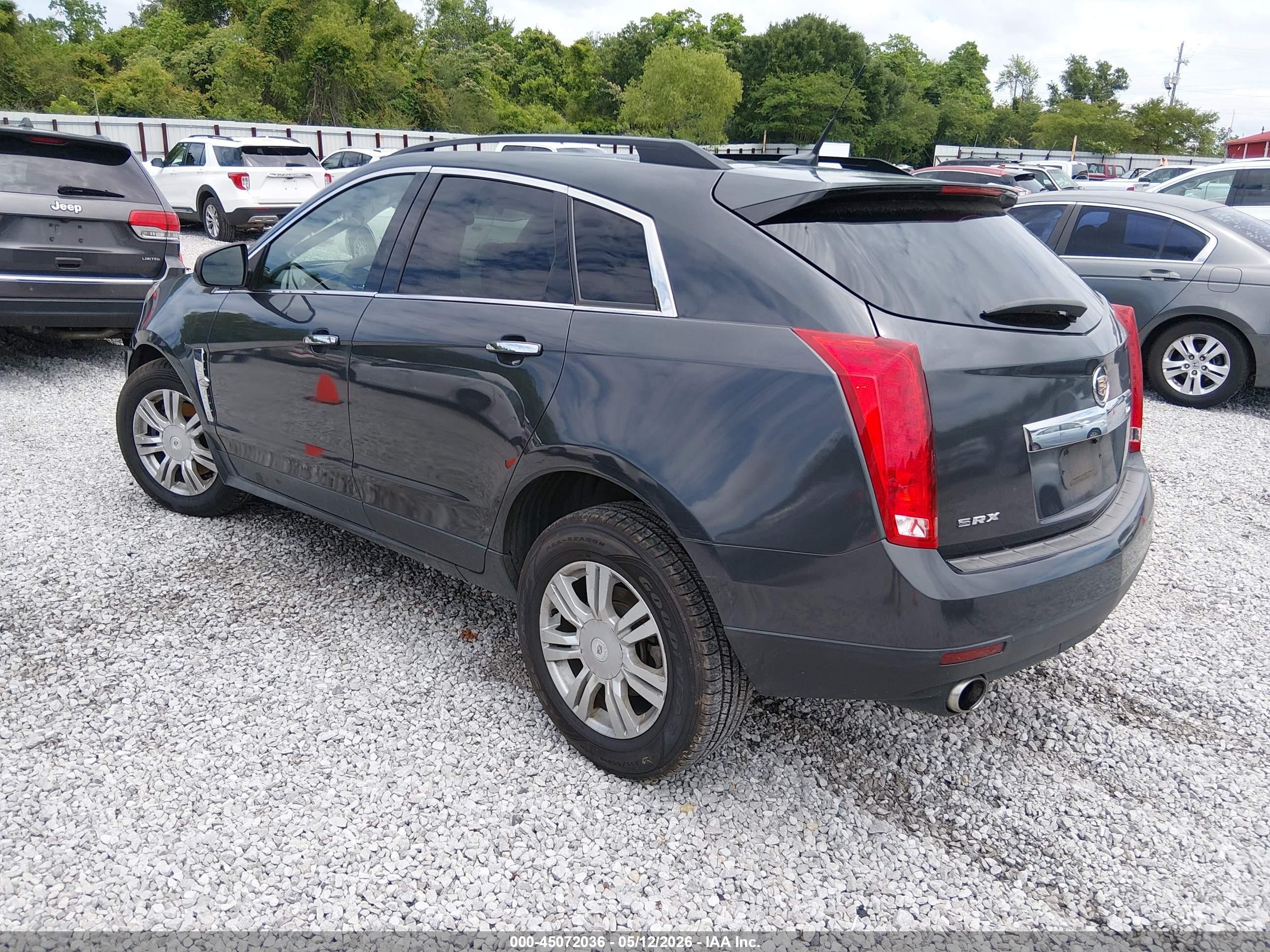 2011 Cadillac Srx Standard Gray vin: 3GYFNGEY8BS611242