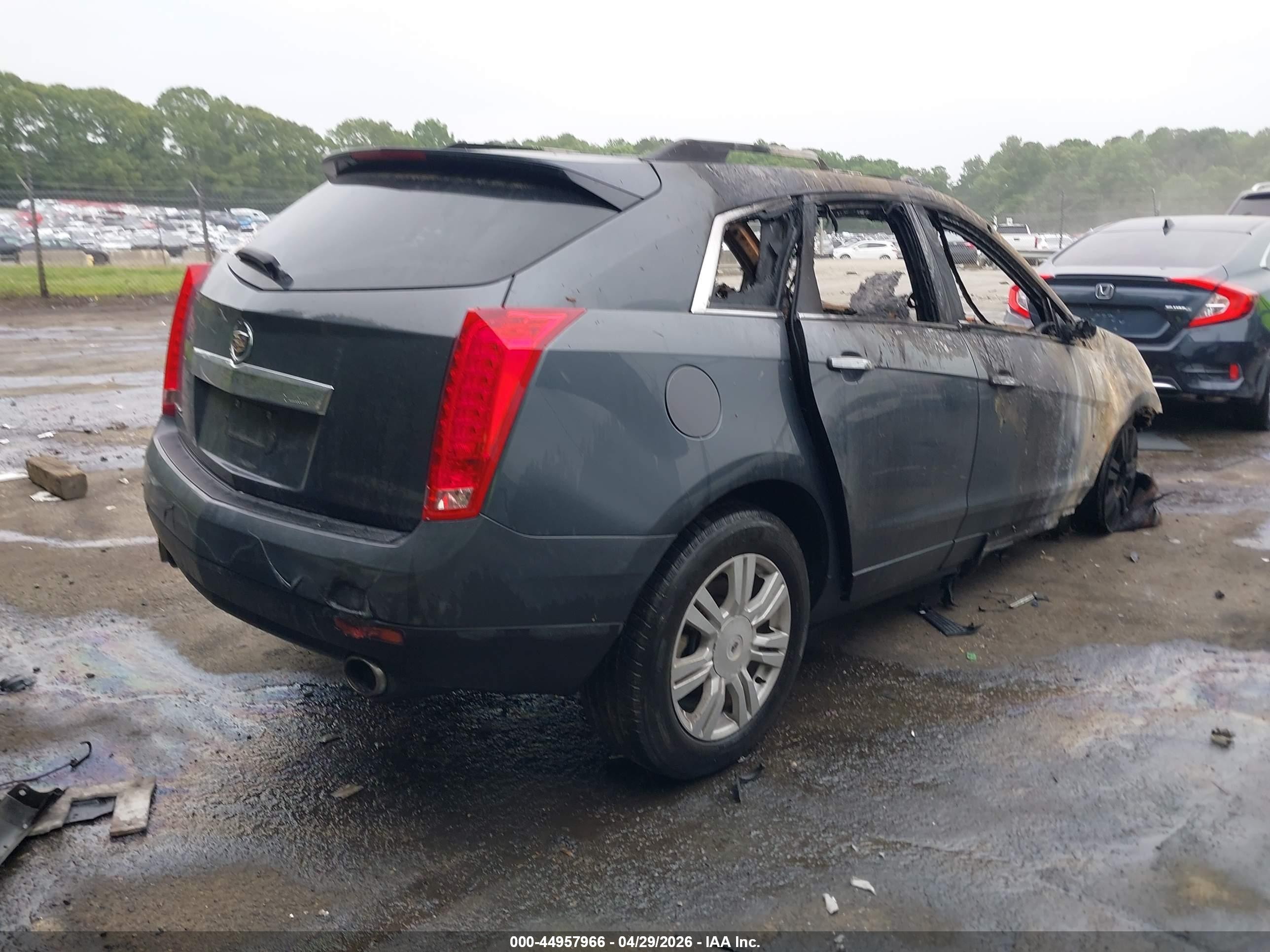 2010 Cadillac Srx Standard Gray vin: 3GYFNGEY9AS522729